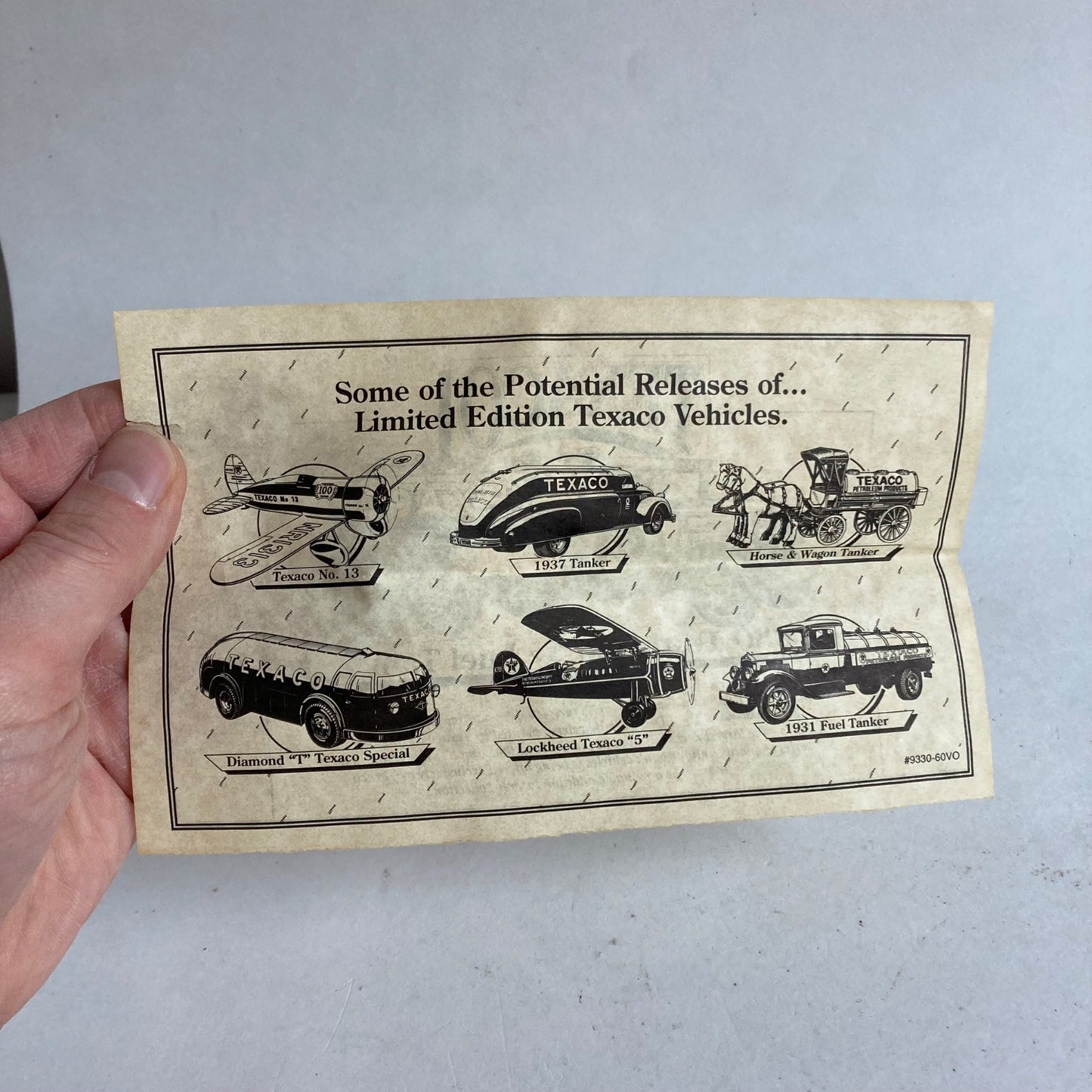 Vintage Ertl Texaco 1930 Diamond Fuel Tanker #7 Coin Bank w/ KEY!