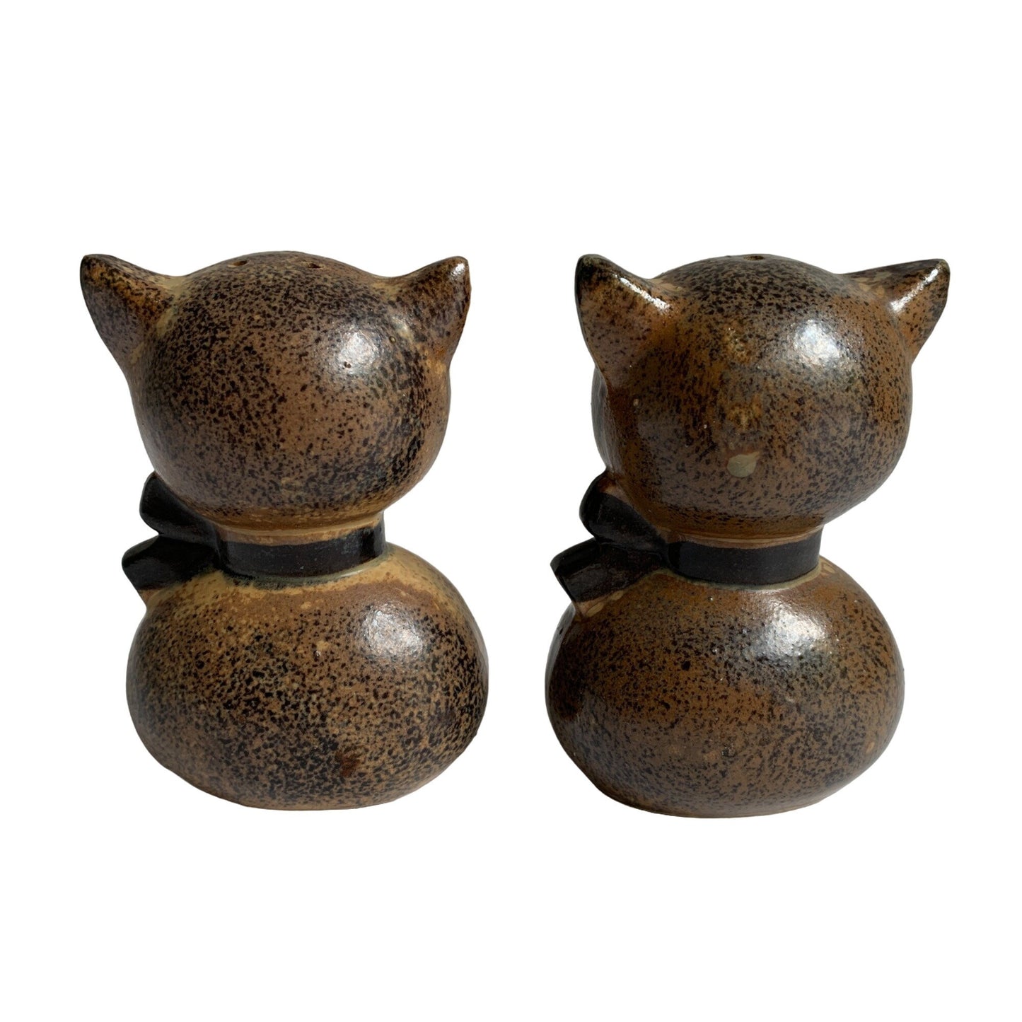 Vintage | Brown Cats Ceramic Salt & Pepper Shakers Made in Japan