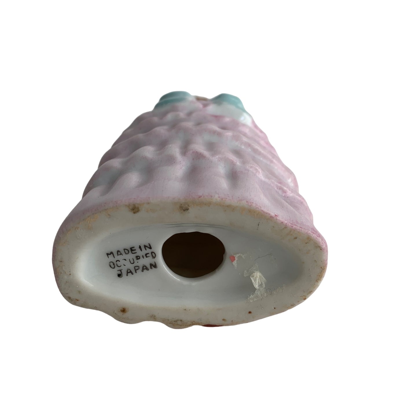 Occupied Japan Lady Woman with Flowers Dress