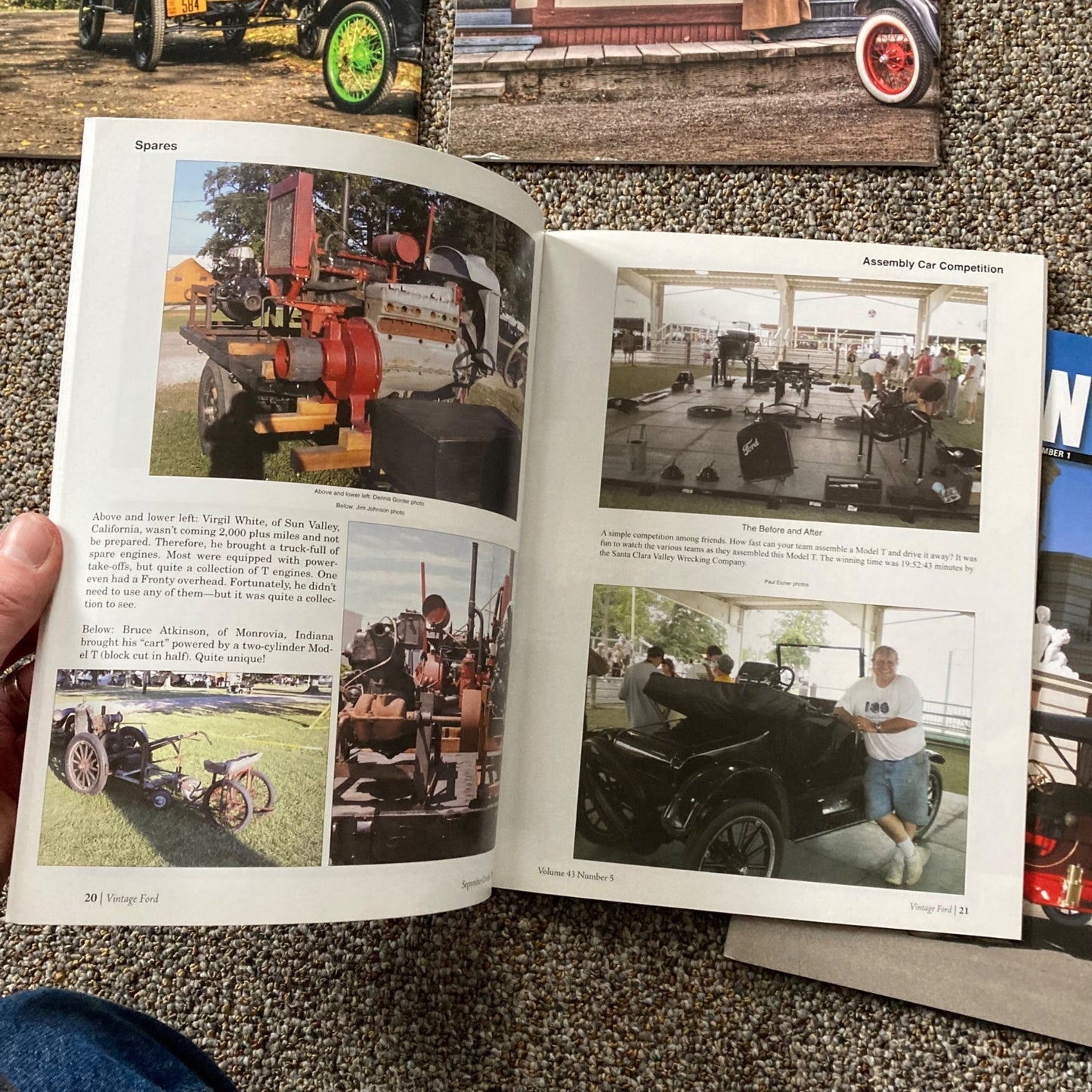 Lot 4 The Vintage Ford Magazine 2007-2008-2009 Model T Ford Club of America