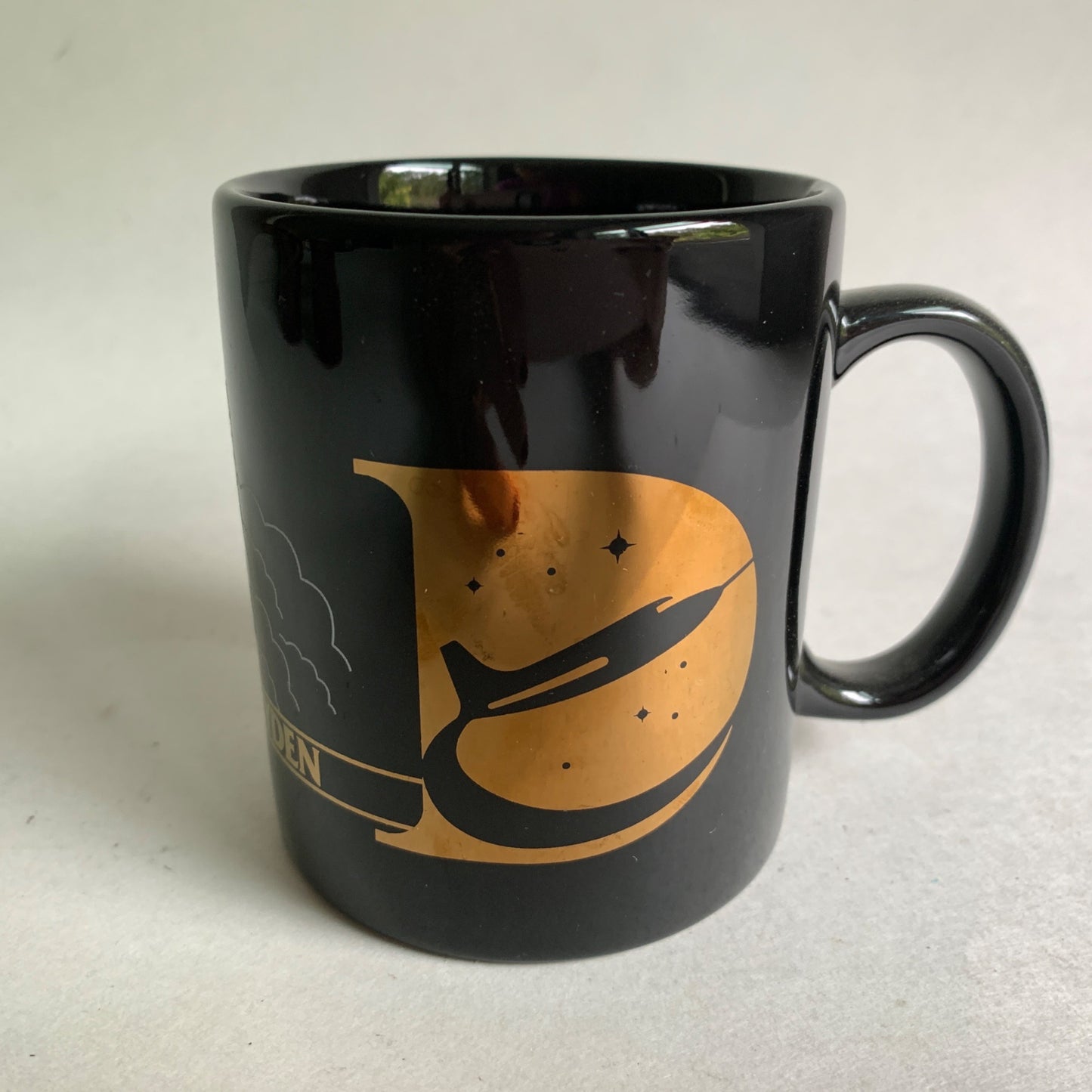 NASA Dryden Black Ceramic Coffee Mug