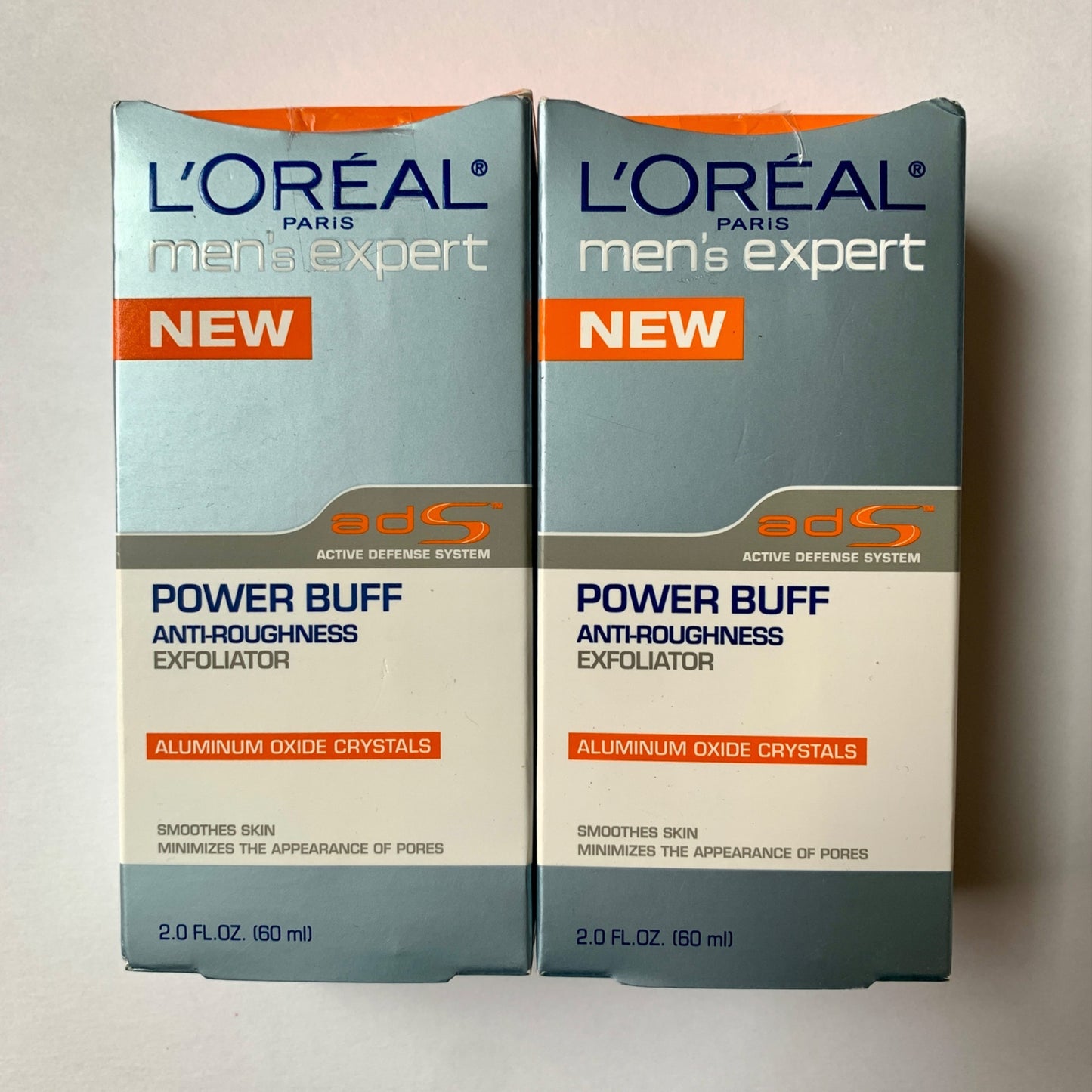 L'oreal Men's Expert Power Buff Exfoliator x2 NEW