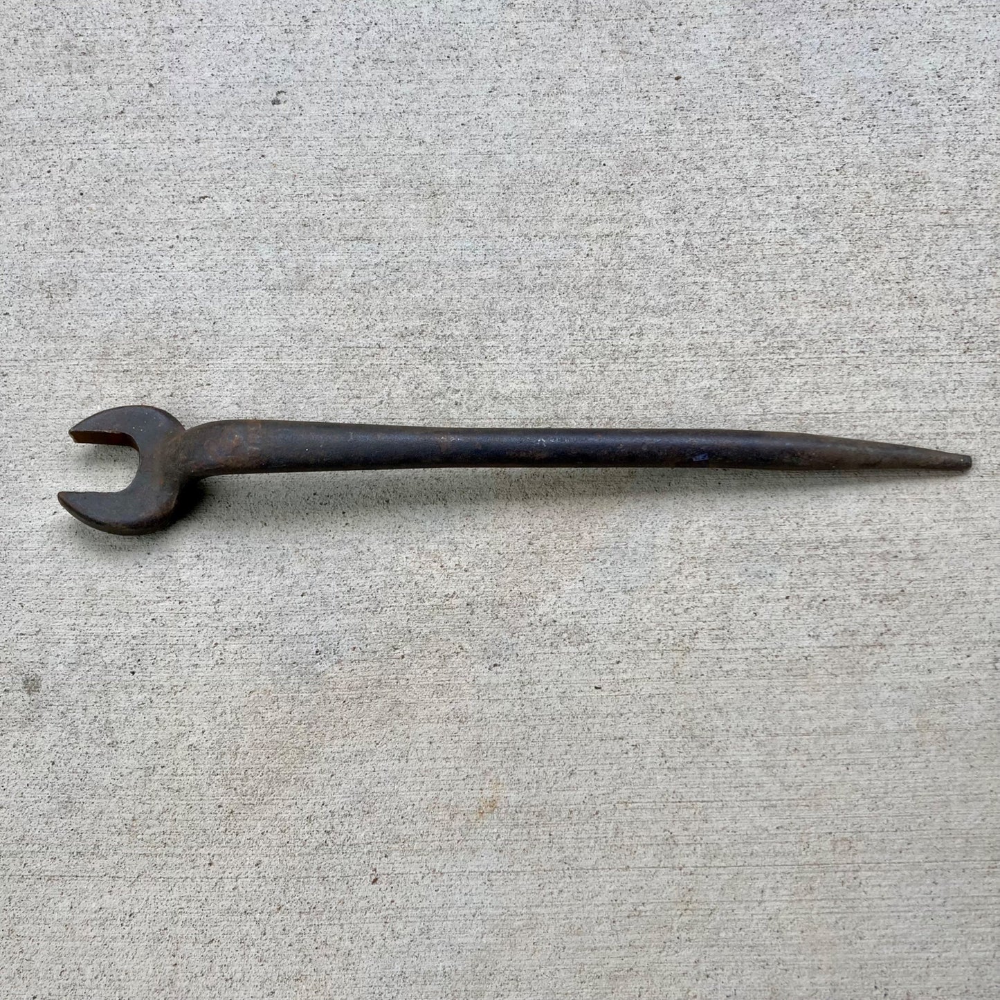 Vintage Armstrong 1-1/2" Spud Wrench Offset 1.5 Open End