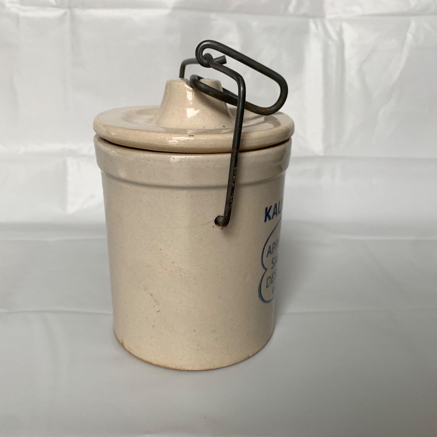 Kaukauna Klub Vintage Small Lidded Crock