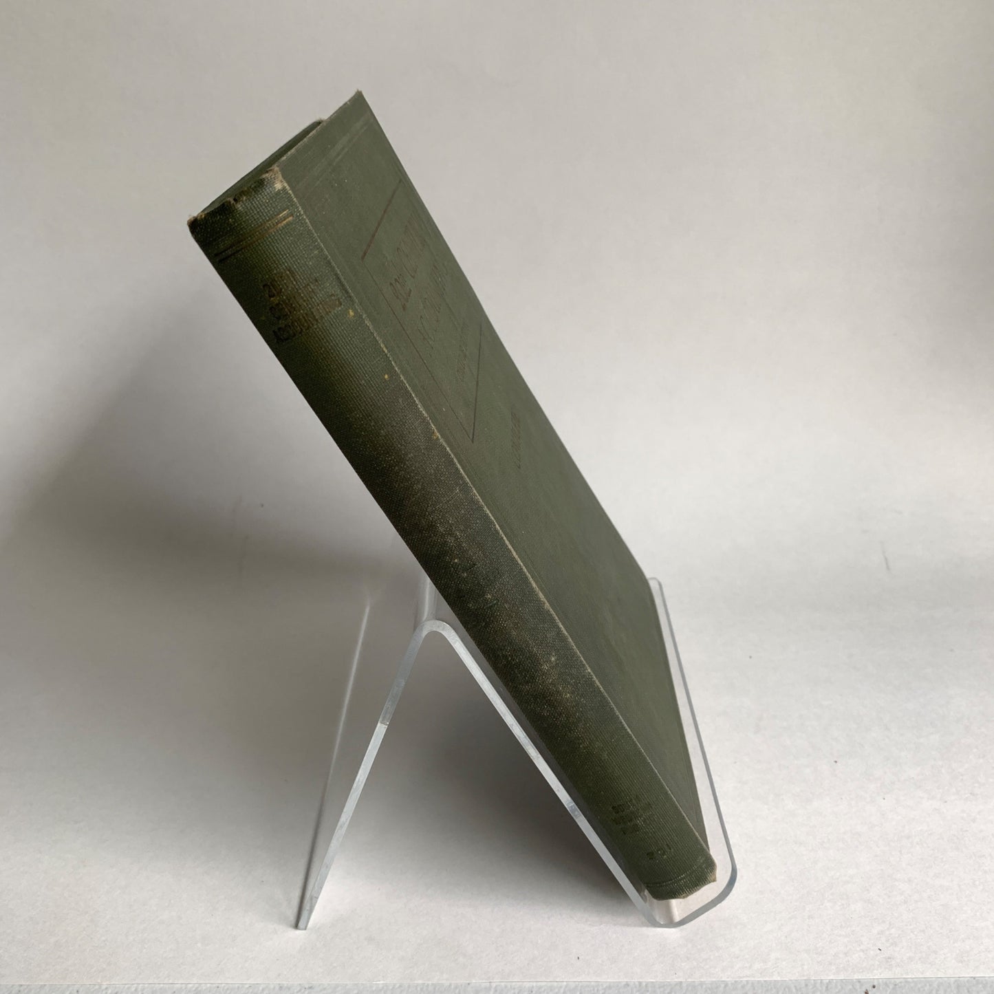 1929 20th Century Accounting College Edition James Baker Vintage Book Green