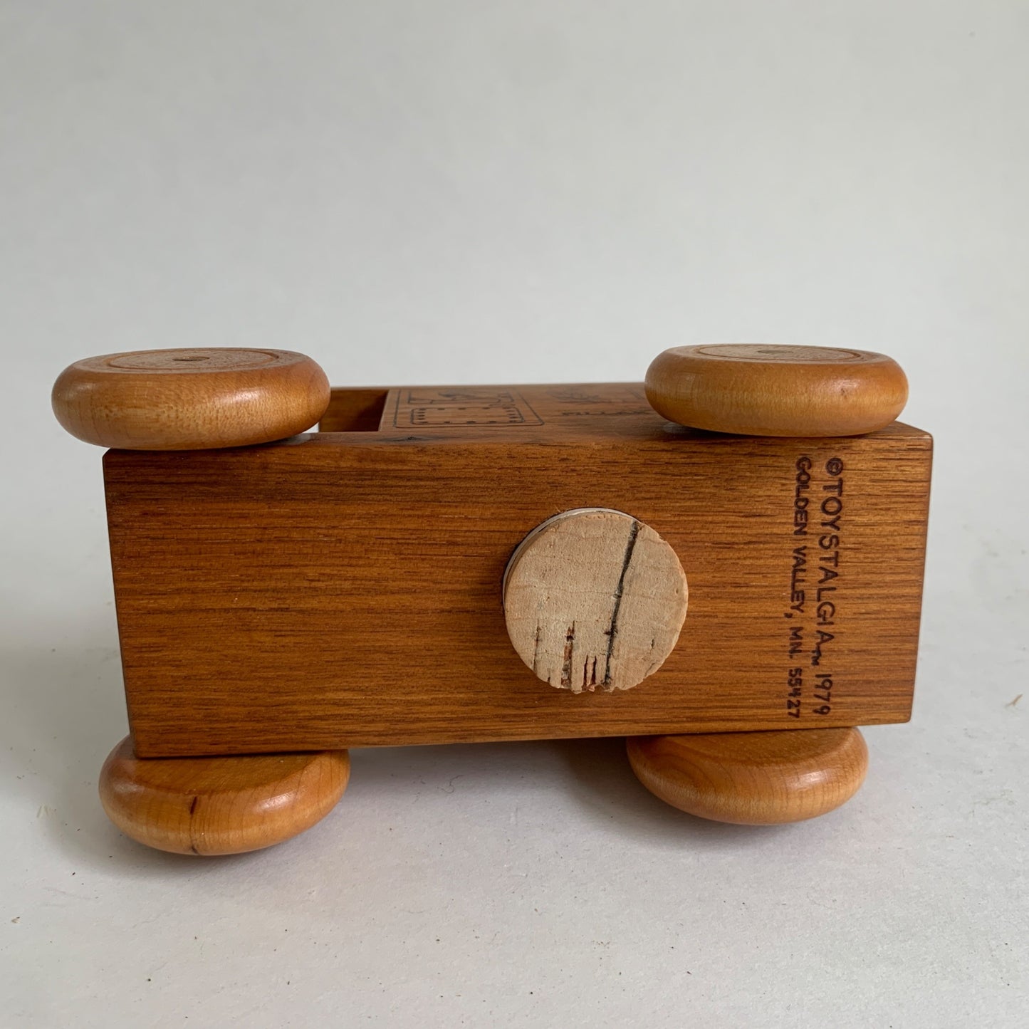 1979 Toystalgia Wooden Bank Truck Pillar Credit Union