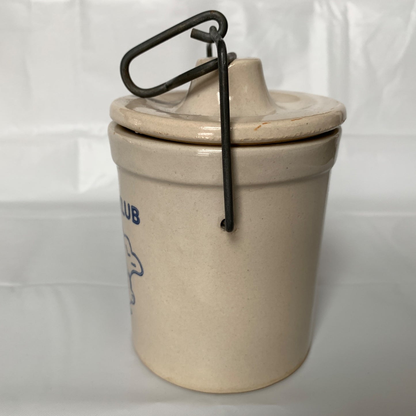 Kaukauna Klub Vintage Small Lidded Crock
