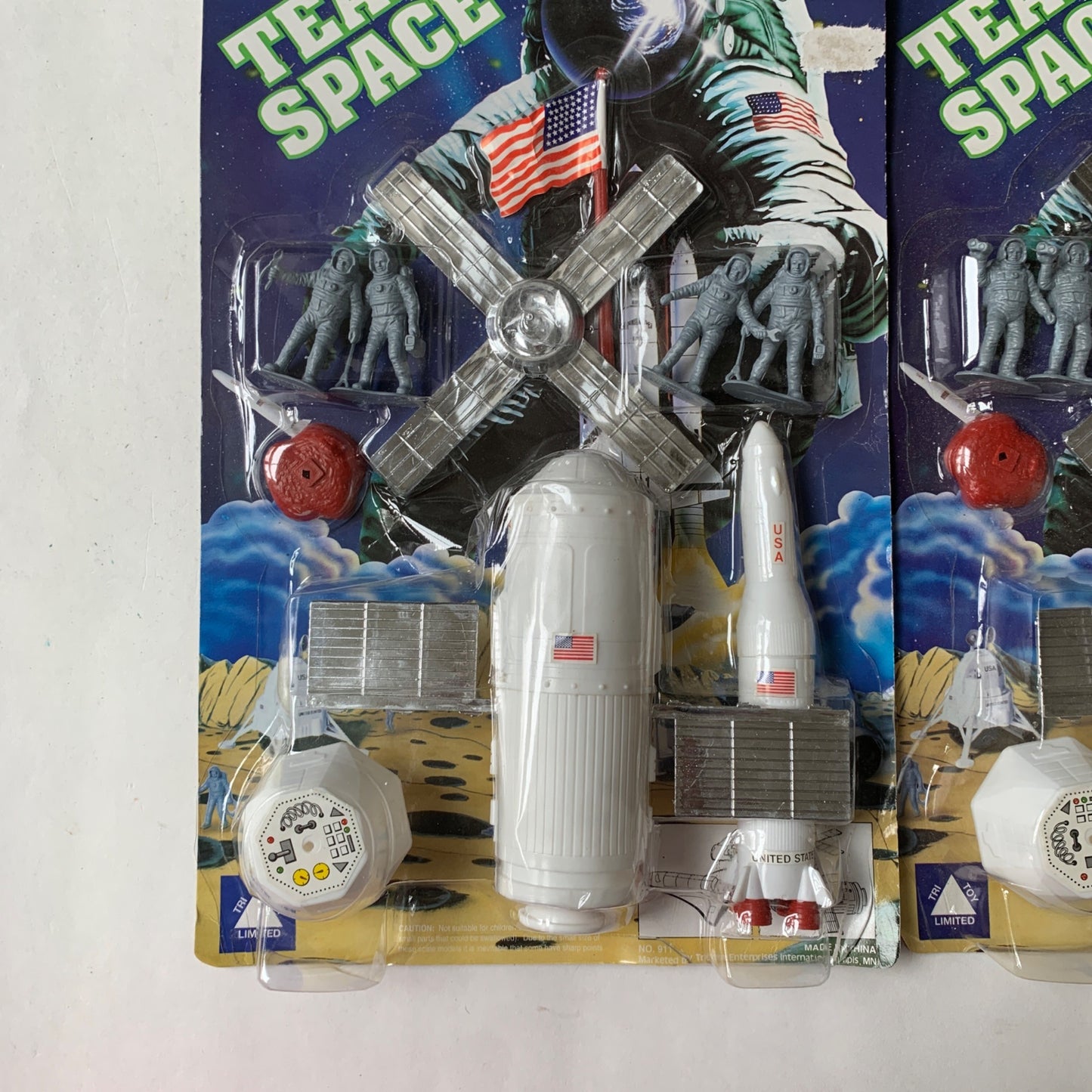 Tri Toy Limited Team Space Astronaut Toys Set Figures Vintage New