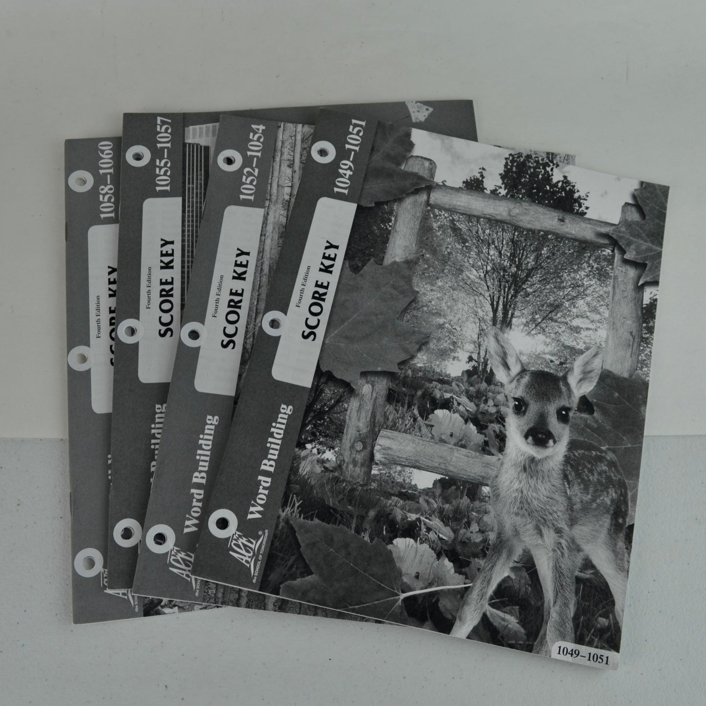 Word Building Grade 5 Fourth Edition Score Keys 1049-1060