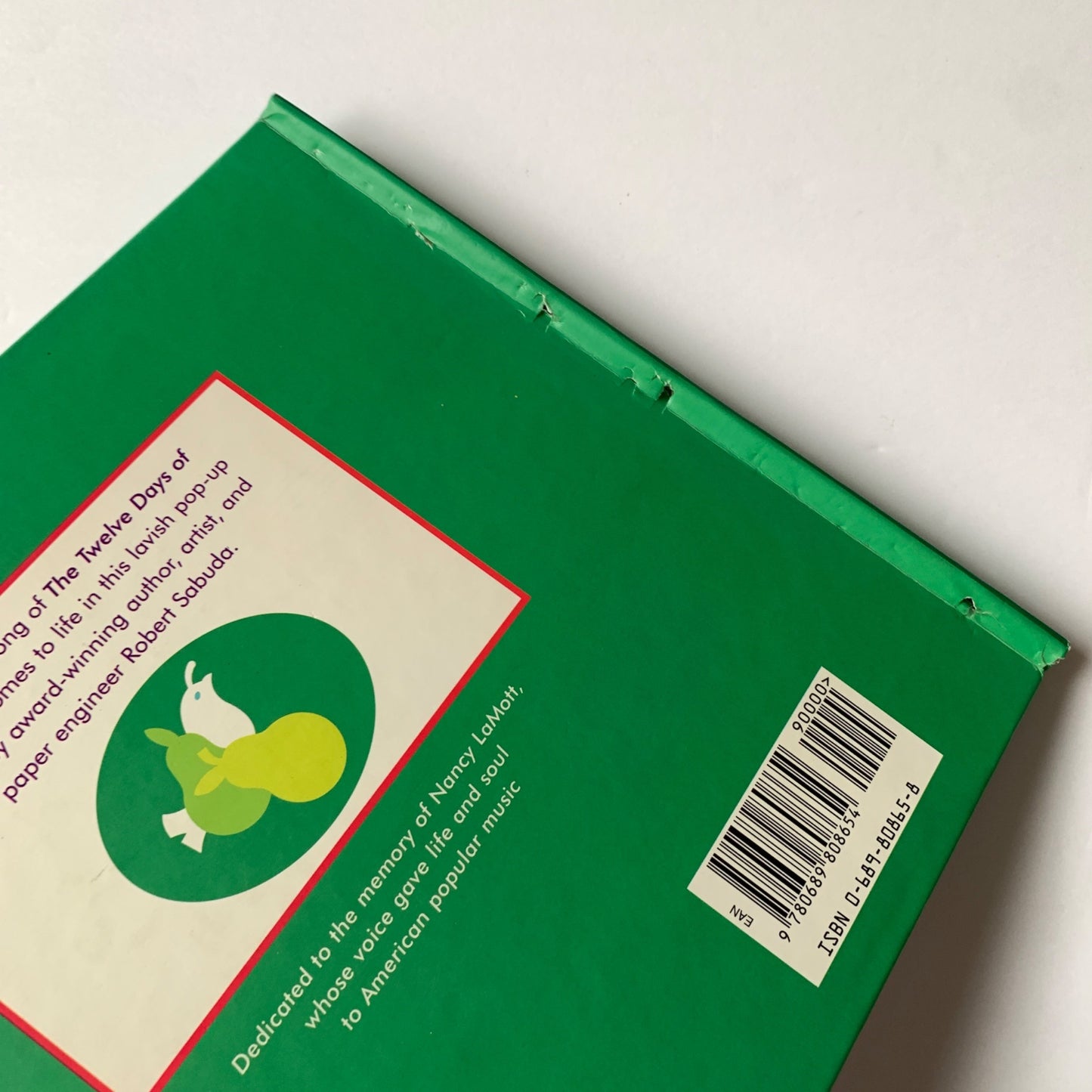 Robert Sabuda 12 Days of Christmas Pop-Up Book SIGNED