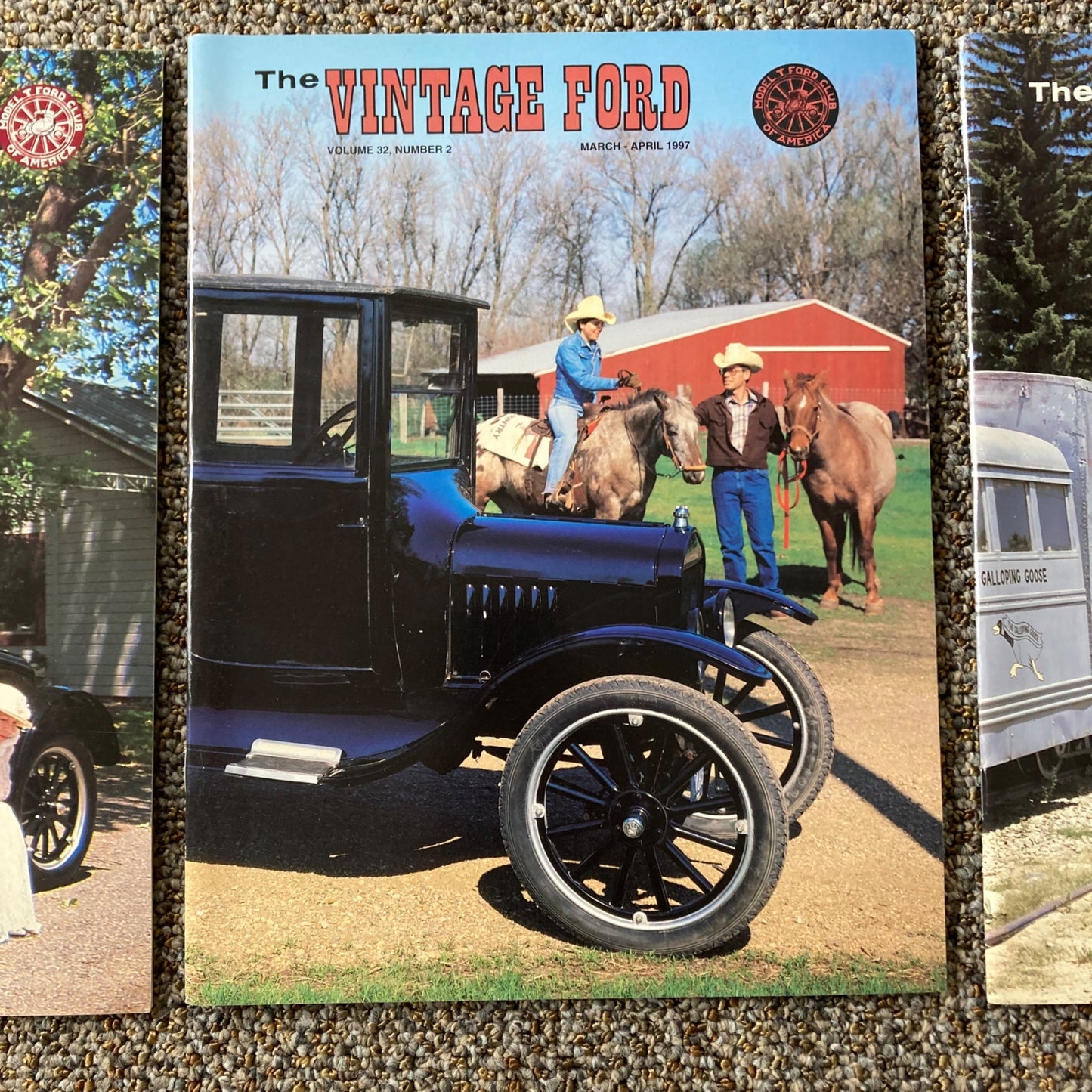 Lot 6 The Vintage Ford Magazine 1997 COMPLETE SET Model T Ford Club of America