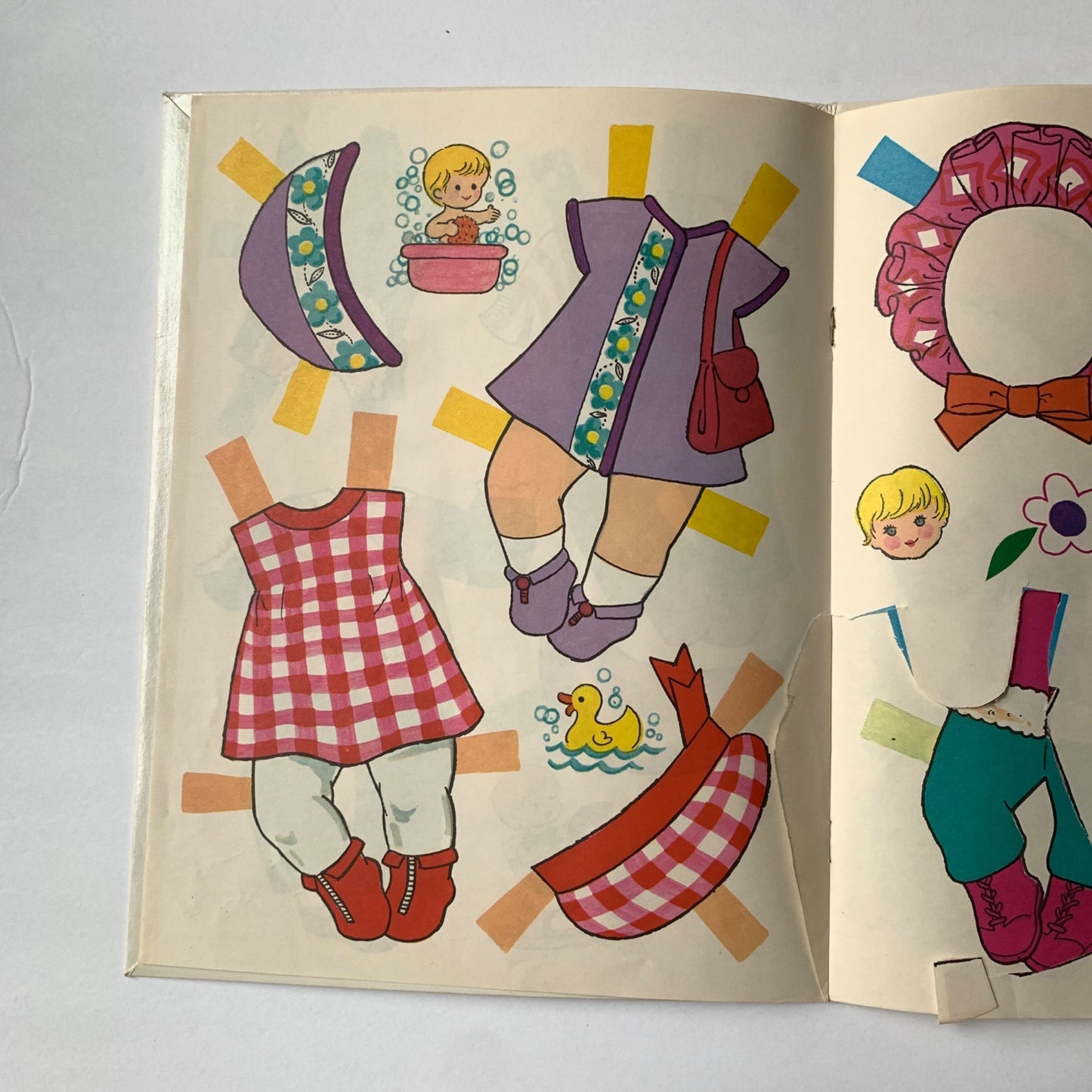 1973 Whitman Sweet April Paper Doll Book