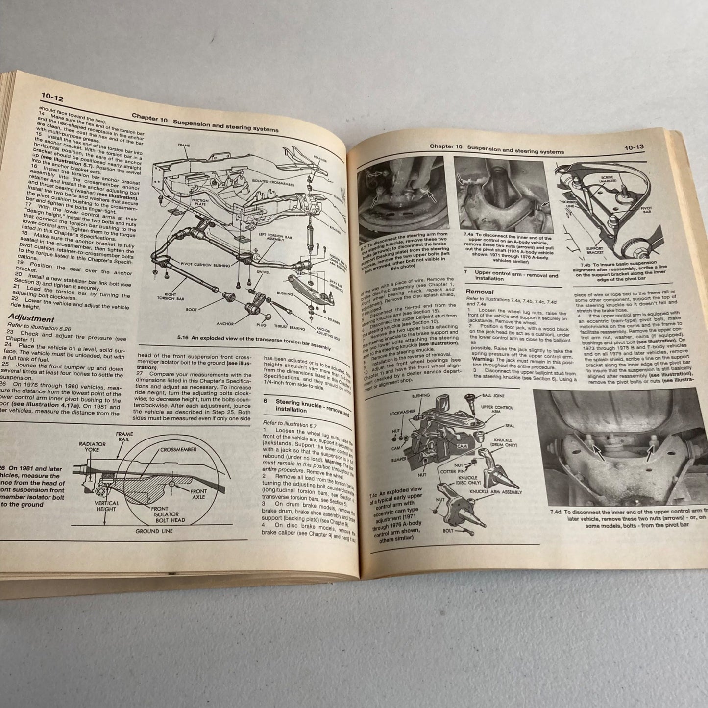 Haynes 1971-1989 Dodge Plymouth Chrysler Repair Manual #30050 Rear Wheel Drive