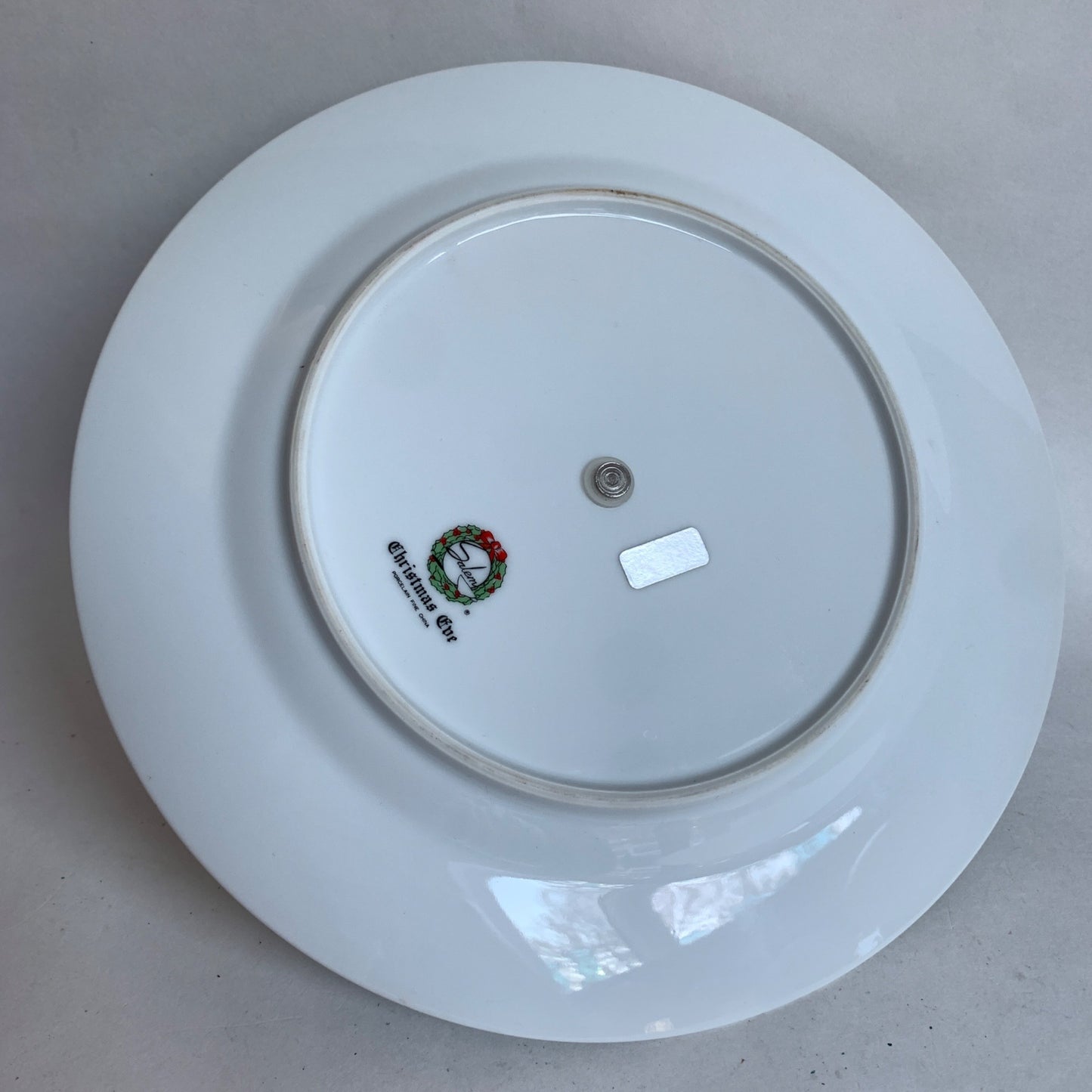 Salem Christmas Eve Handled Serving Plate Tidbit