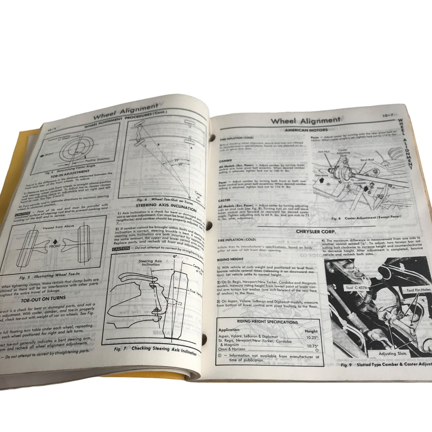 Mitchell Chassis Service & Repair Manual Domestic Cars 1979 Supplement