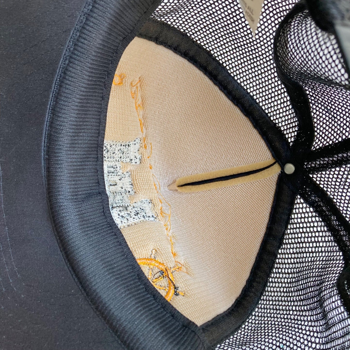 Vintage H.J. Schwartz Duluth Snapback Hat Black by Cobra Caps Army Barge