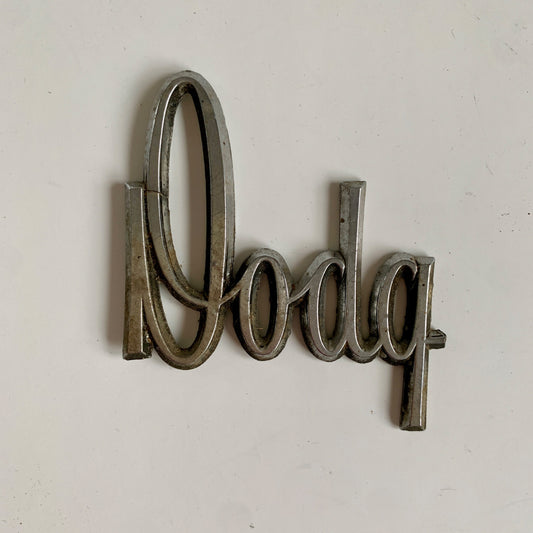 Vintage Dodge Emblem FOR PARTS OR REPAIR - WITHOUT THE "E"