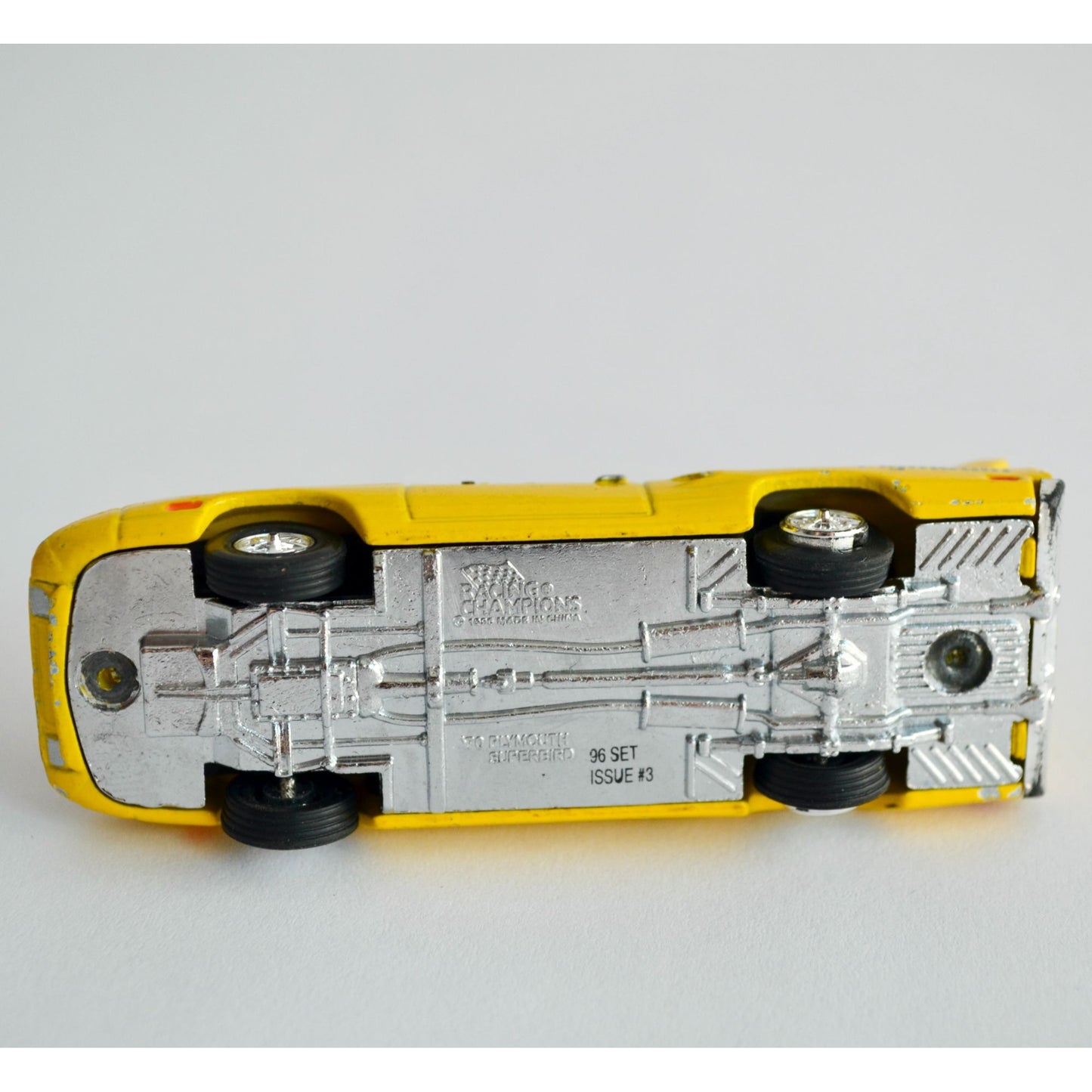 Vintage Racing Champions 1970 Plymouth Superbird Yellow Diecast Car 1/64