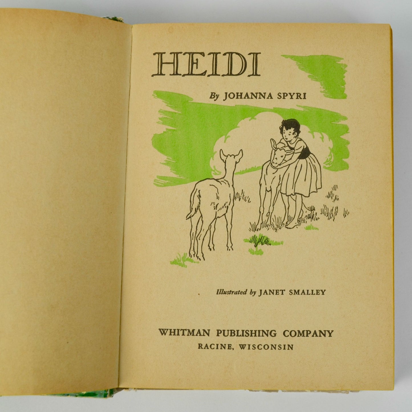 Heidi Johanna Spyri Whitman Publishing 1944 1950