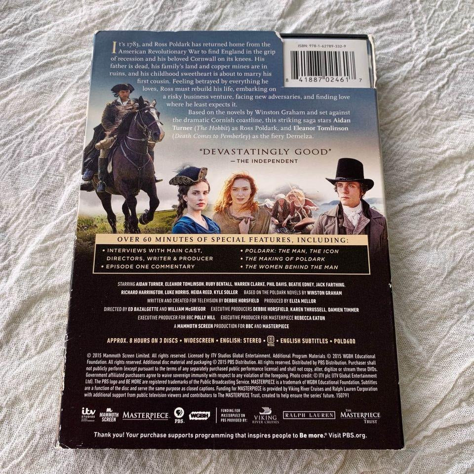 Poldark Complete First Season DVD