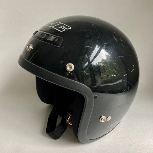HJC CL-5 Motorcycle Helmet Black DOT Size LARGE