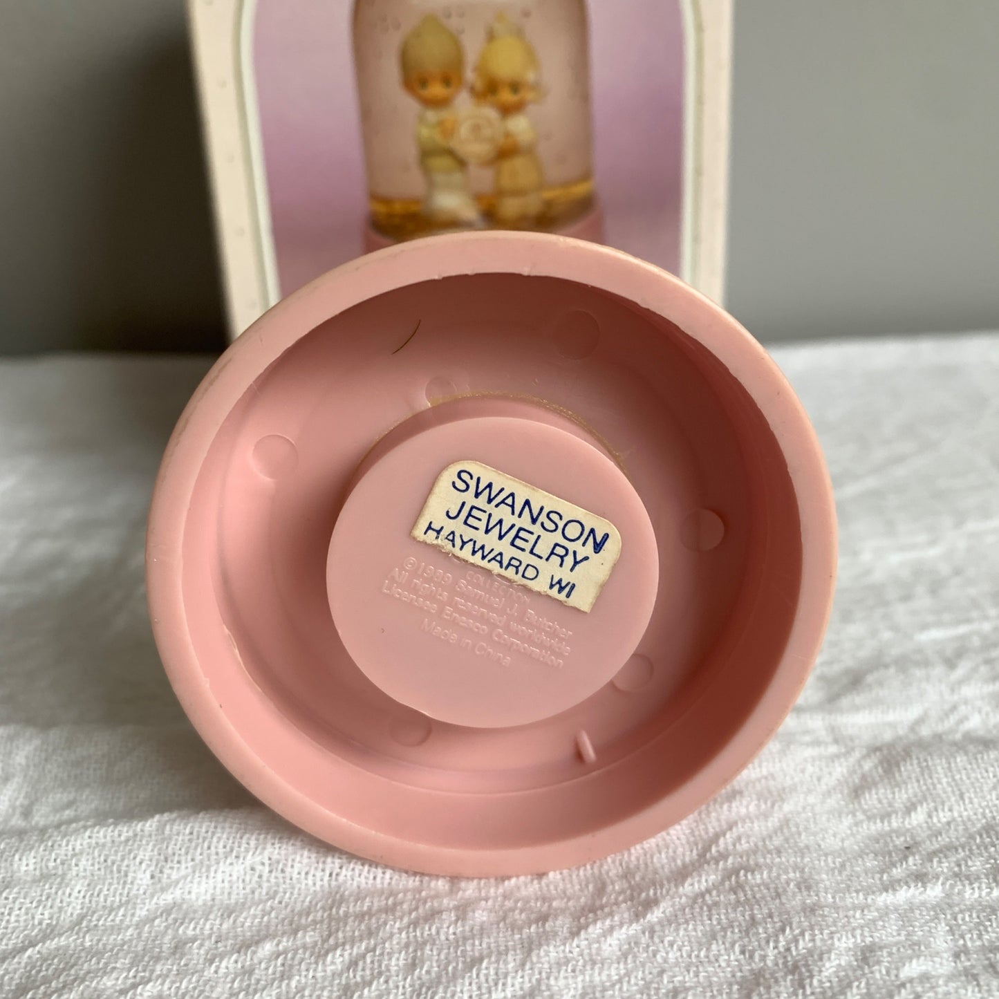 Precious Moments God Blessed Our Years Together Snow Globe