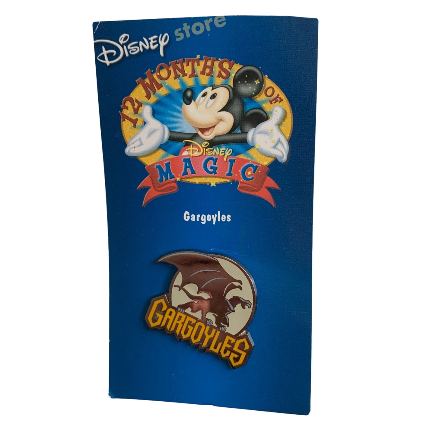 Disney Store Gargoyles Pin Brooch New Vintage