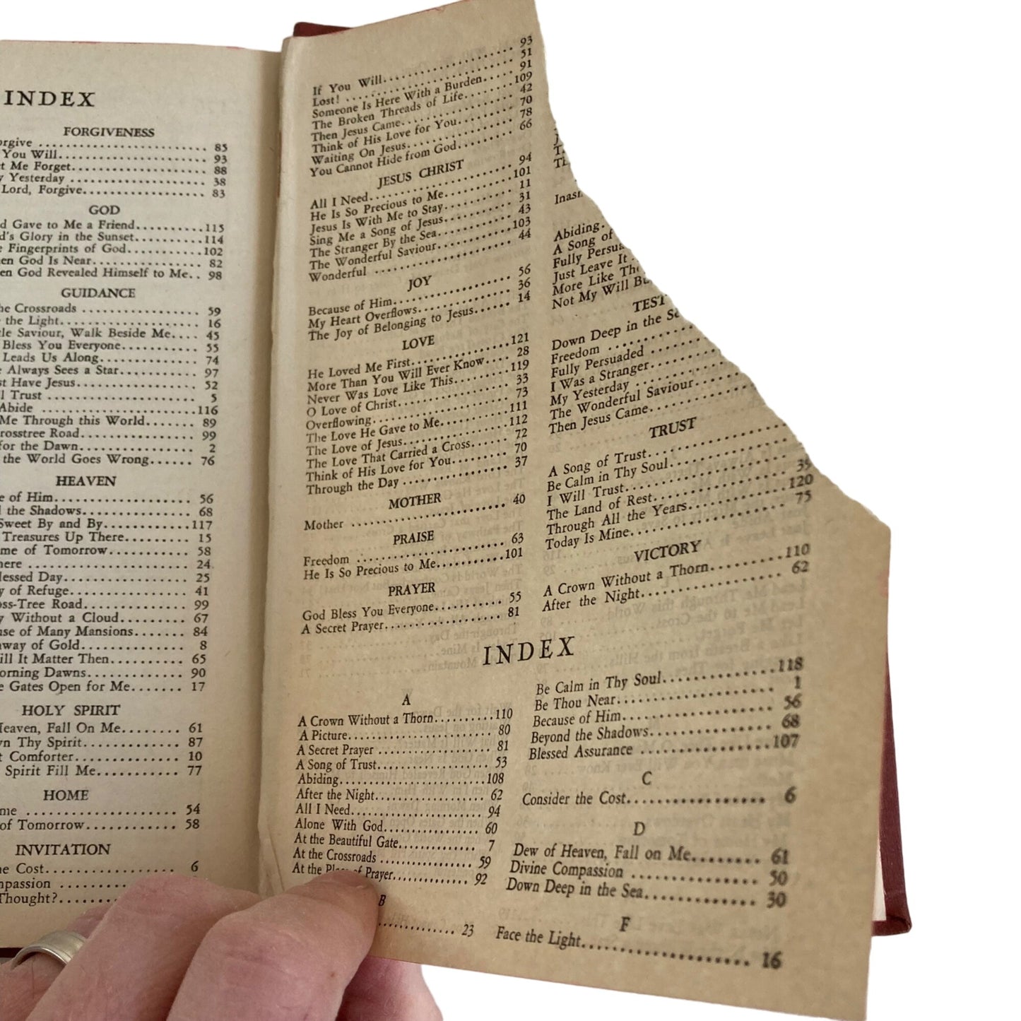 Vintage Rodeheaver's Gospel Solos Duets No. 4 Song Hymn Book