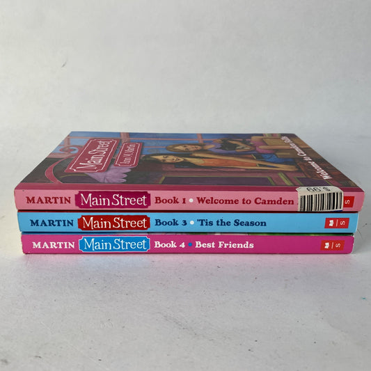 Main Street Ann M. Martin Books Lot of 3 1 3 4