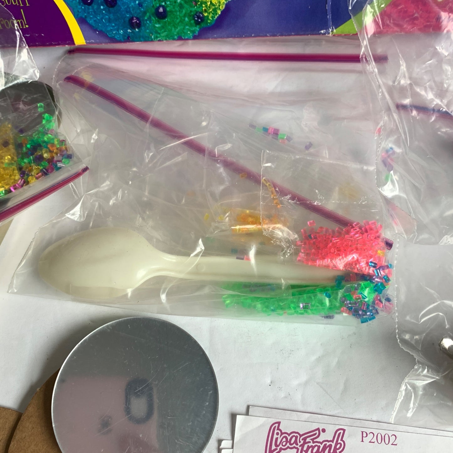 LISA FRANK Vintage Crystal Crafts Kit