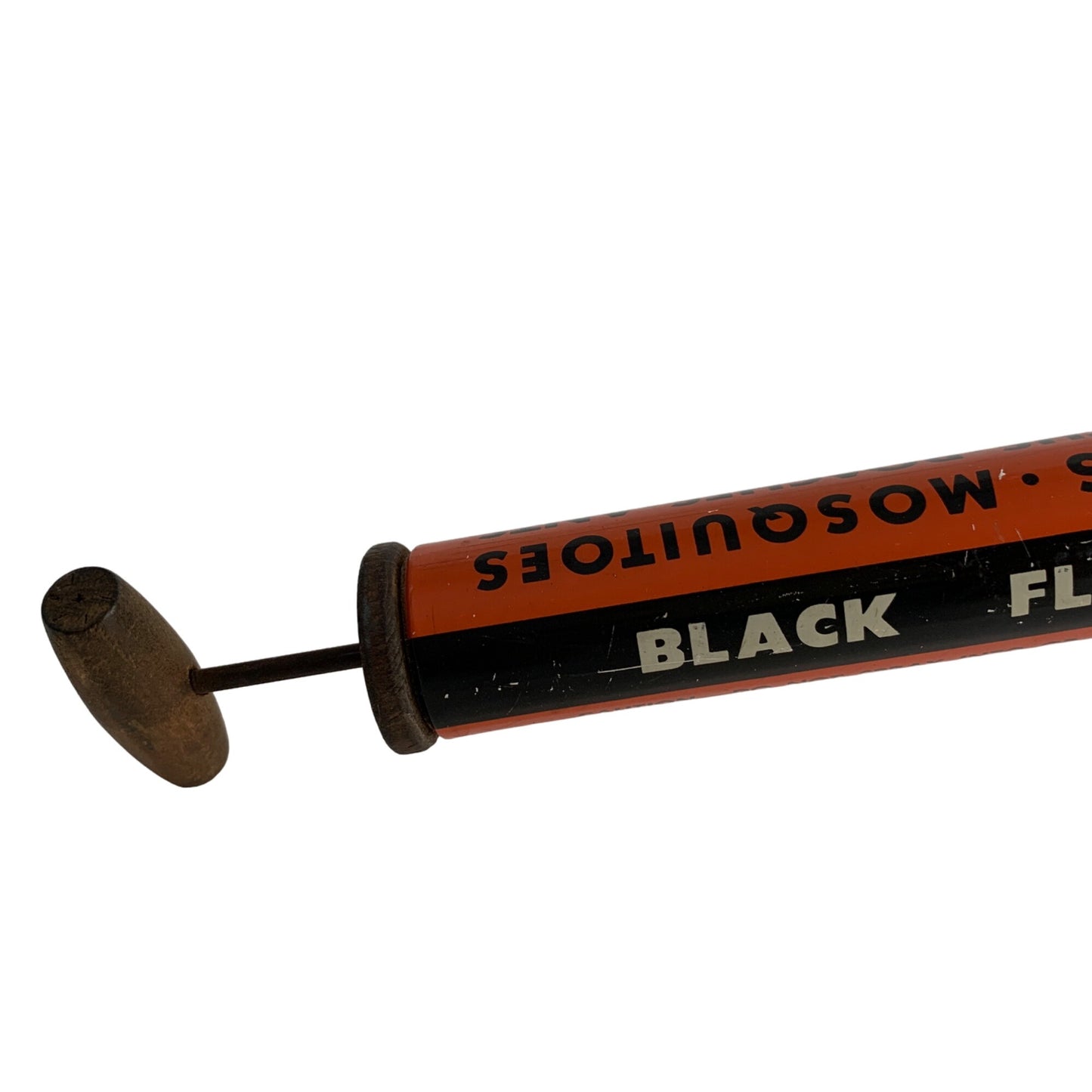 Black Flag Sprayer Vintage Glass & Metal