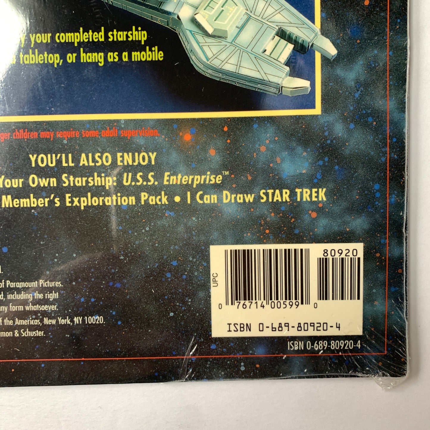 NEW SEALED Star Trek Klingon Battle Cruiser Make Your Own Starship