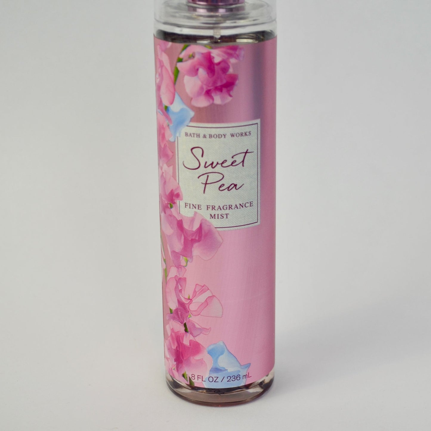 Bath Body Works Sweet Pea Fragrance Mist 8 oz Full Size New