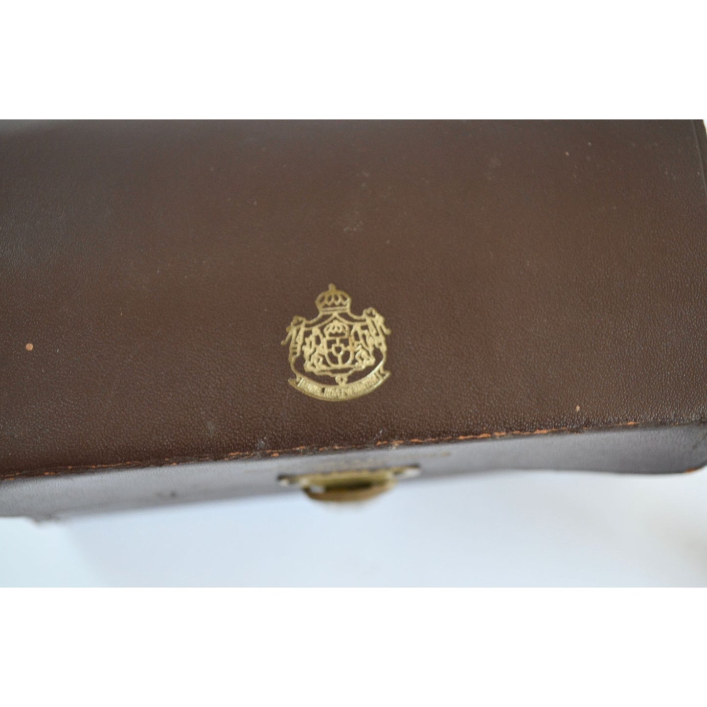 Vintage Leather Ambassadeur Fishing Reel Case & Accessories NO REEL