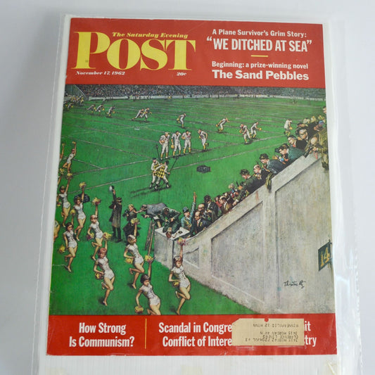 The Saturday Evening Post Magazine COVER November NOV 17 1962