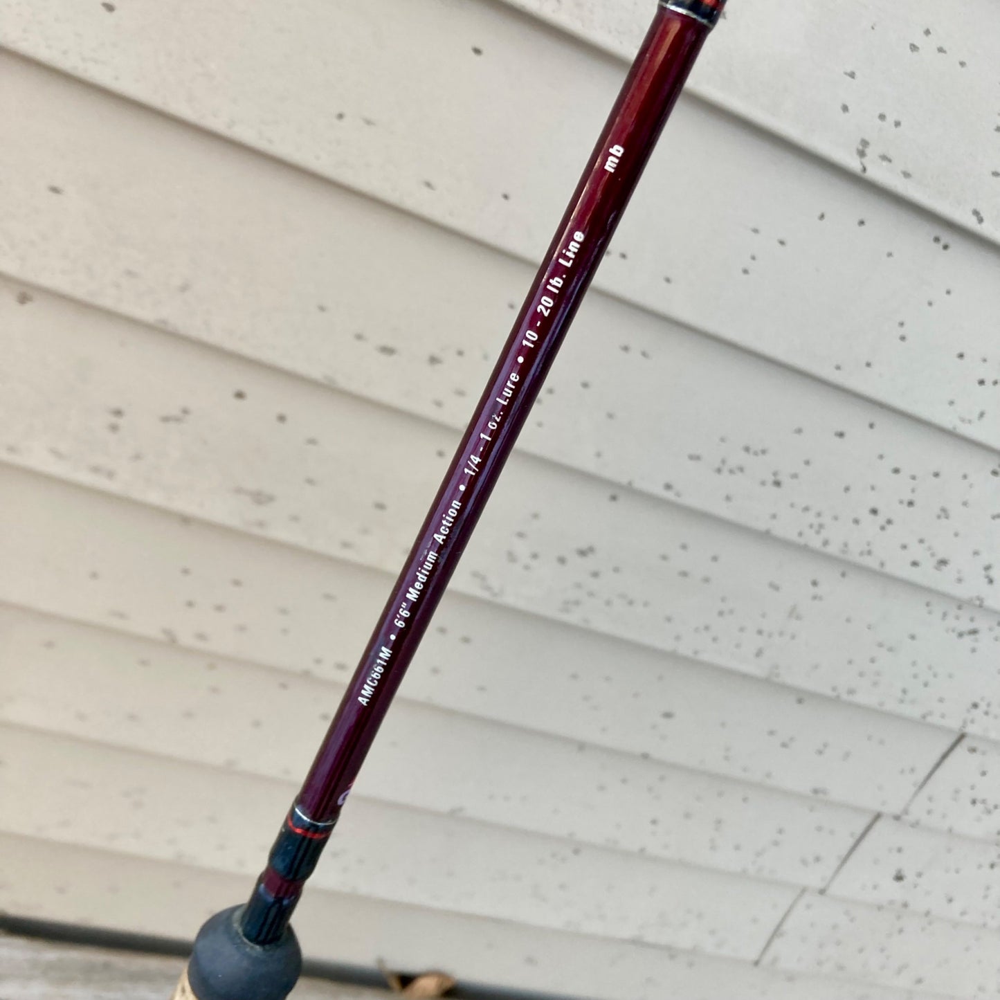 Abu Garcia Ambassadeur Tournament Grade Casting Rod AMC661M 6'6" Medium Fishing