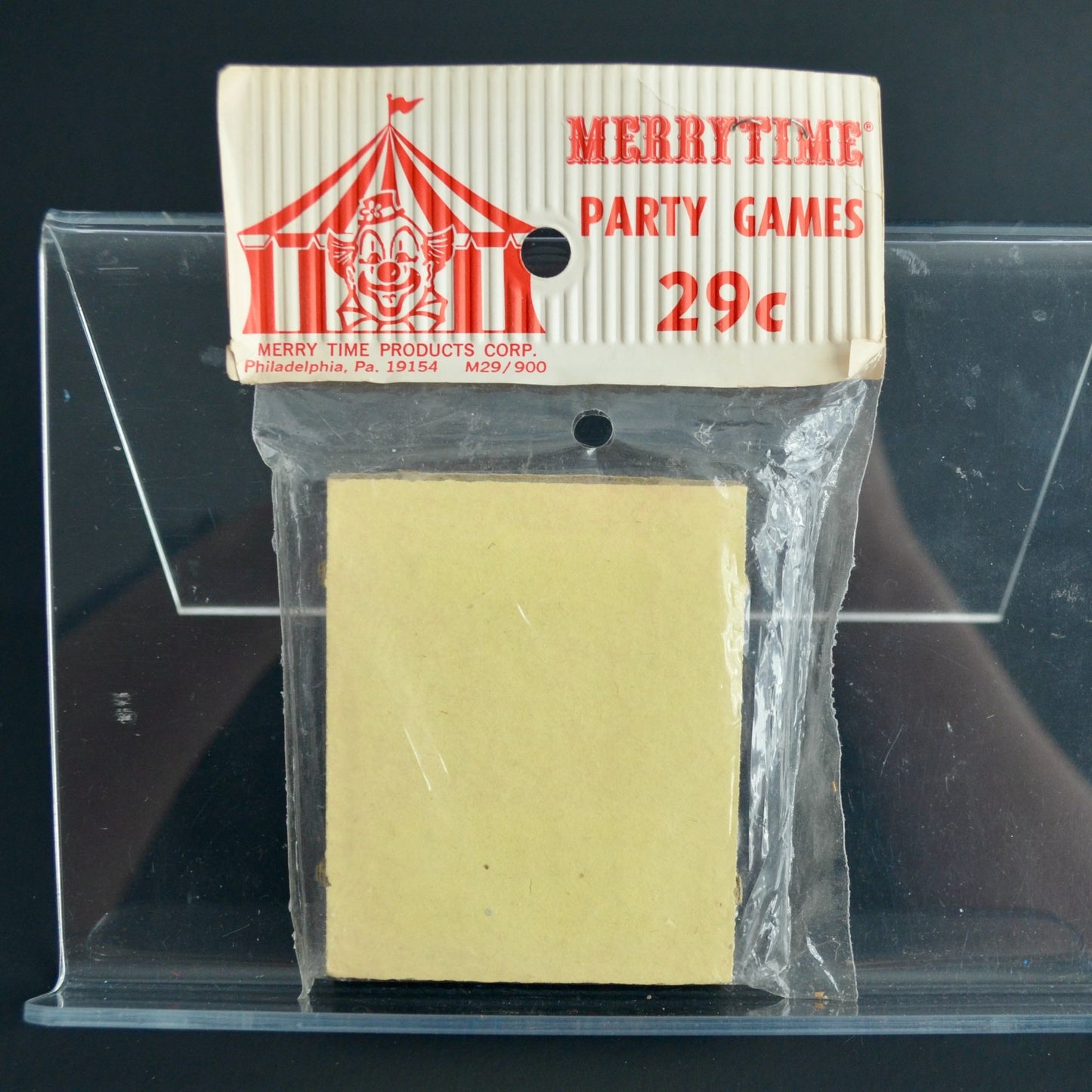 Herbert Specialty Co Punch Board GameParty Coo Coo Vintage Gambling Game Unused New