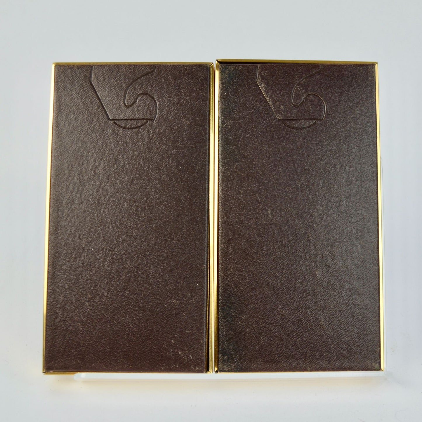 Vintage "E" Monogrammed Pocket Handkerchiefs NOS Unused New In Boxes