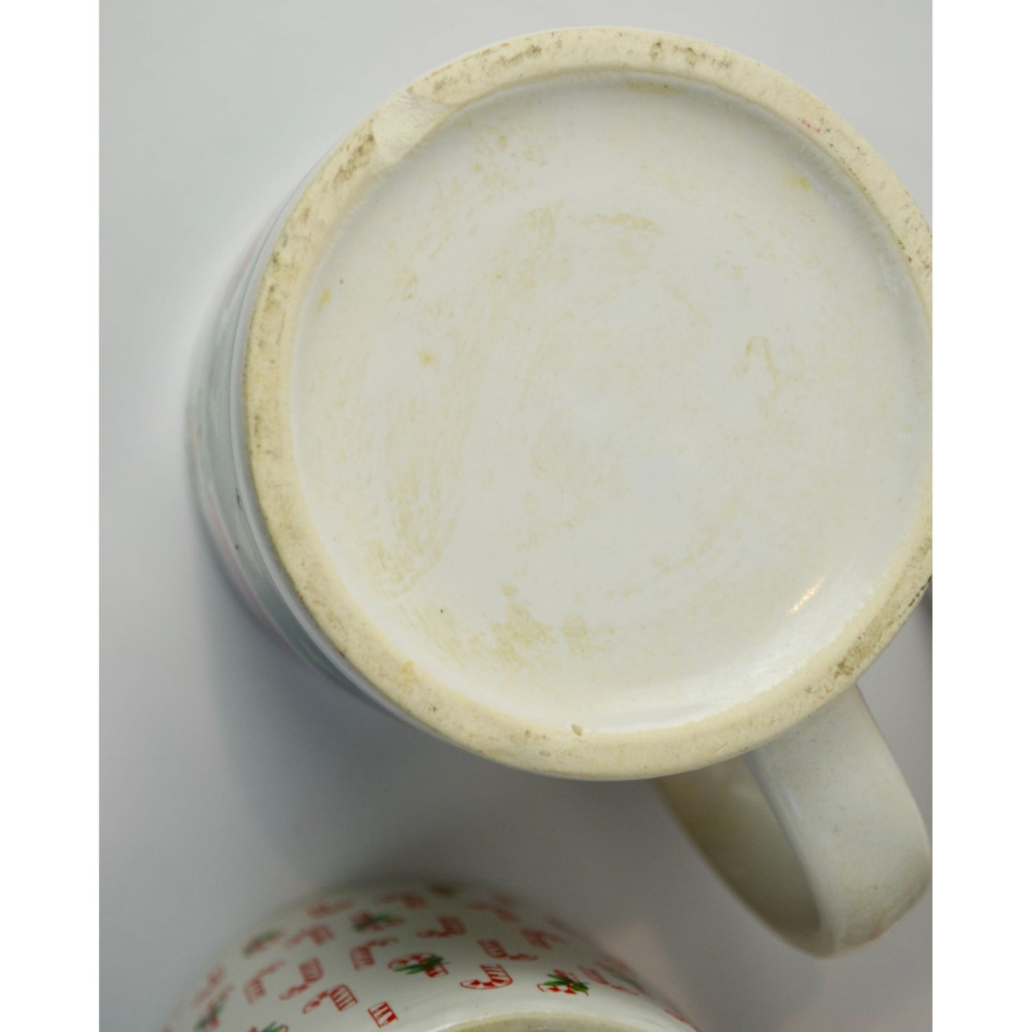 80s 90s Vintage Christmas Mugs Assorted Lot of 6