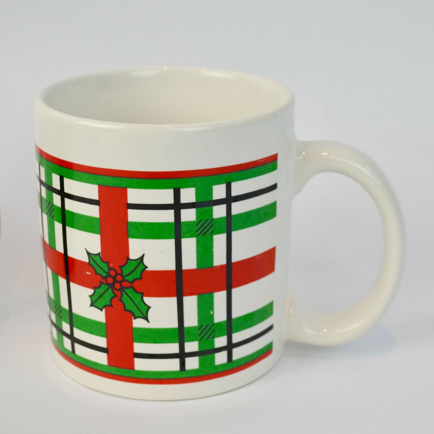 80s 90s Vintage Christmas Mugs Assorted Lot of 6