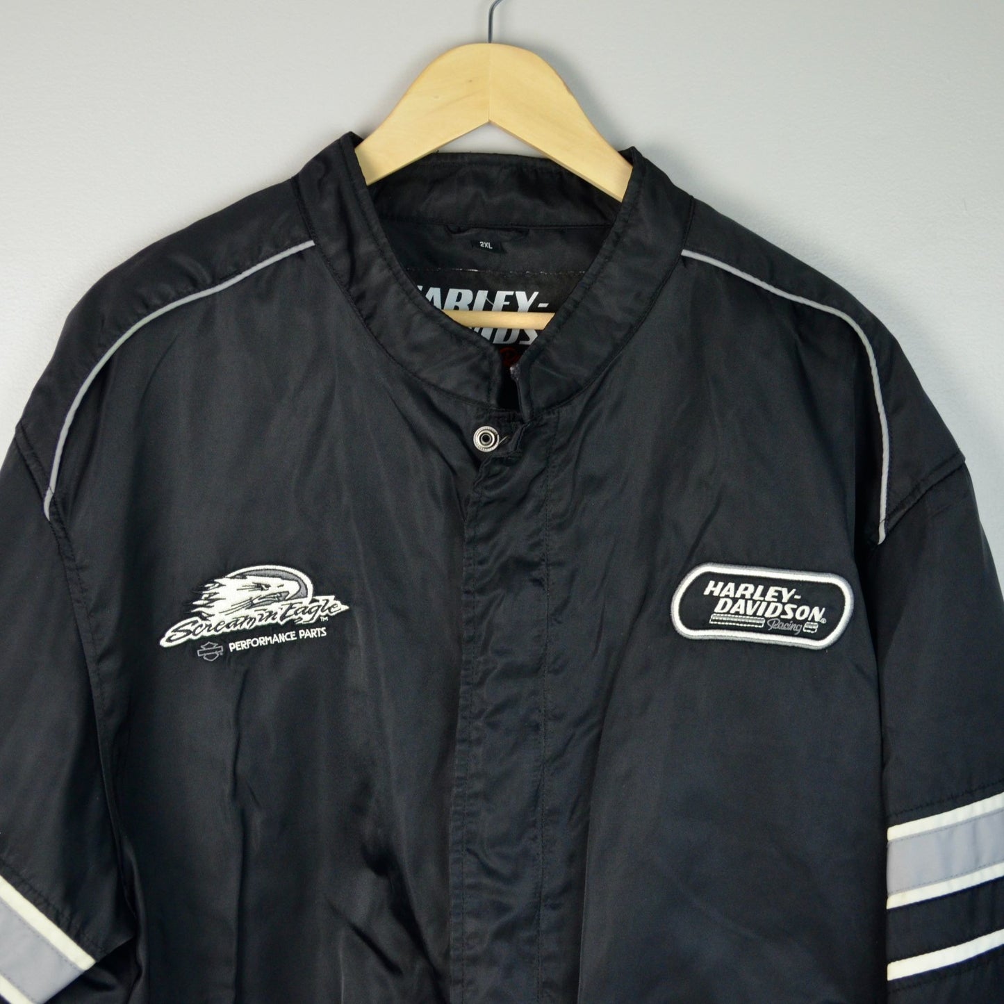 Harley Davidson Performance Scream' Eagle Racing Black Jacket 2XL