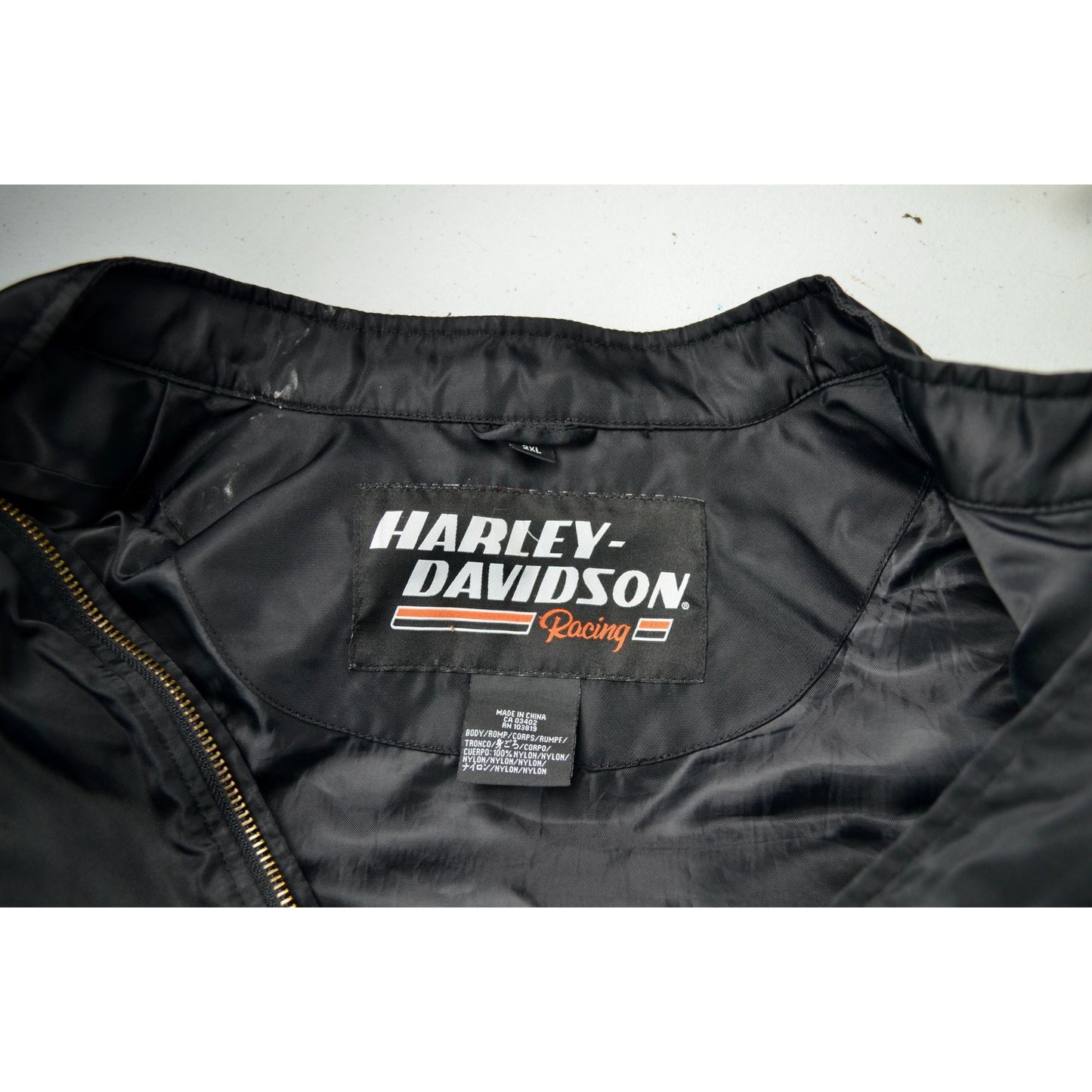 Harley Davidson Performance Scream' Eagle Racing Black Jacket 2XL