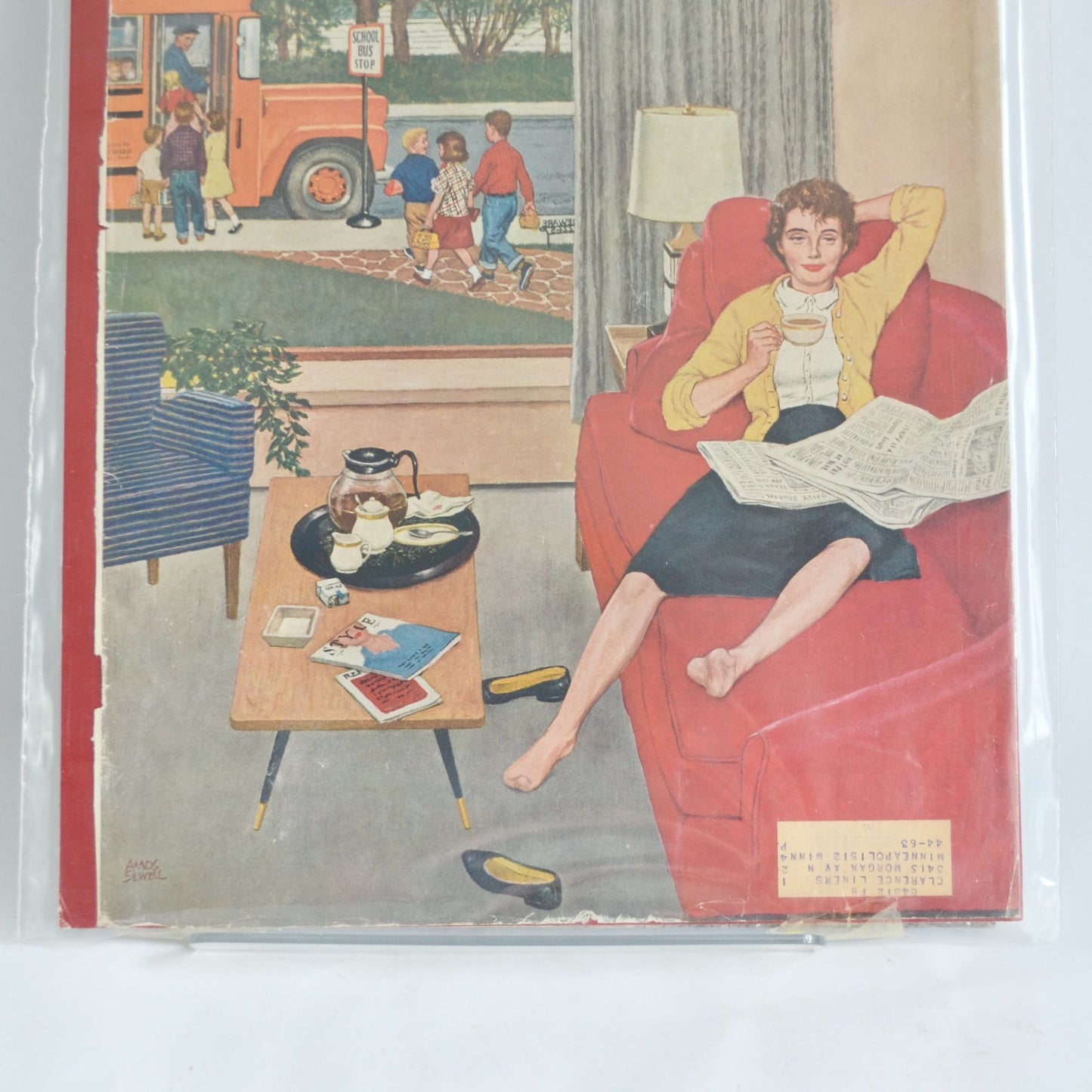 The Saturday Evening Post Magazine COVER September 12 1959