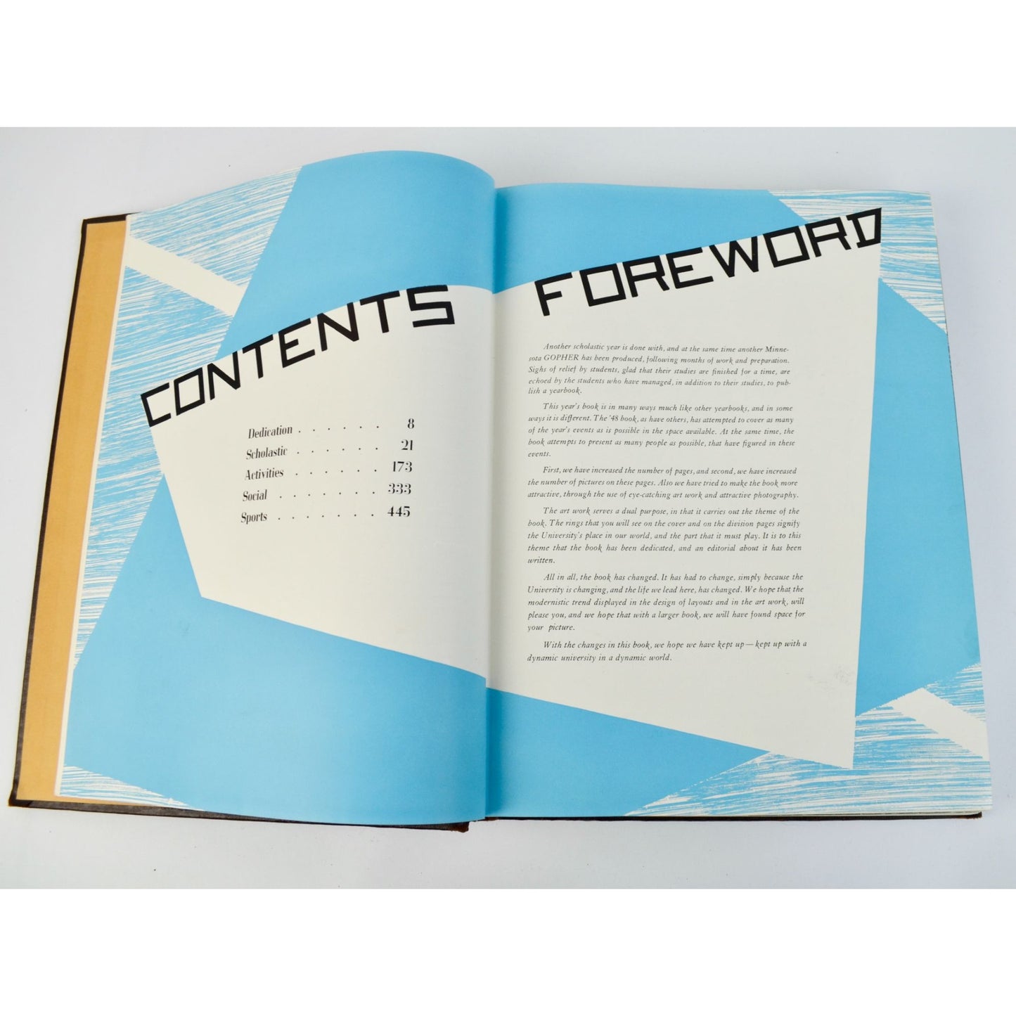 1948 University of Minnesota Gophers Gopher Yearbook Vintage