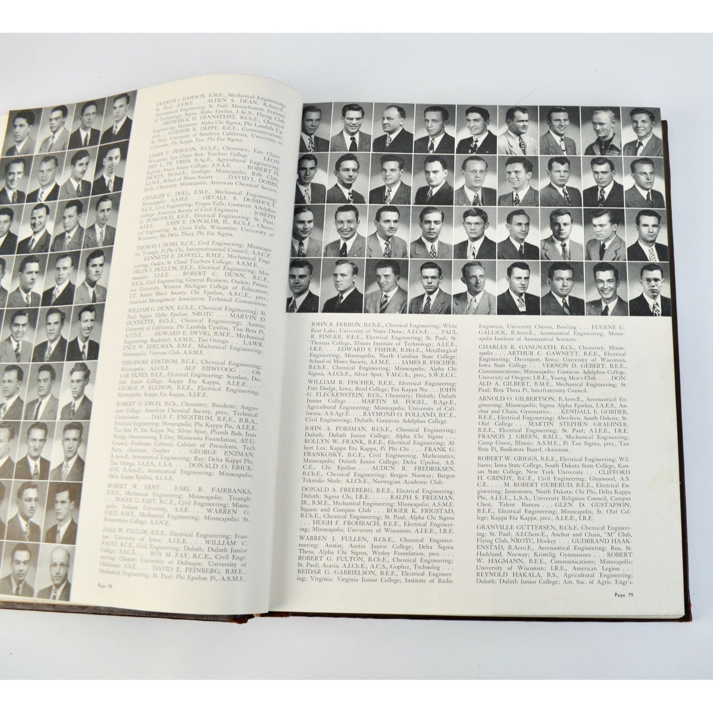 1948 University of Minnesota Gophers Gopher Yearbook Vintage