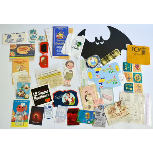 Large Lot Paper Ephemera Vintage Advertising Random Assortment