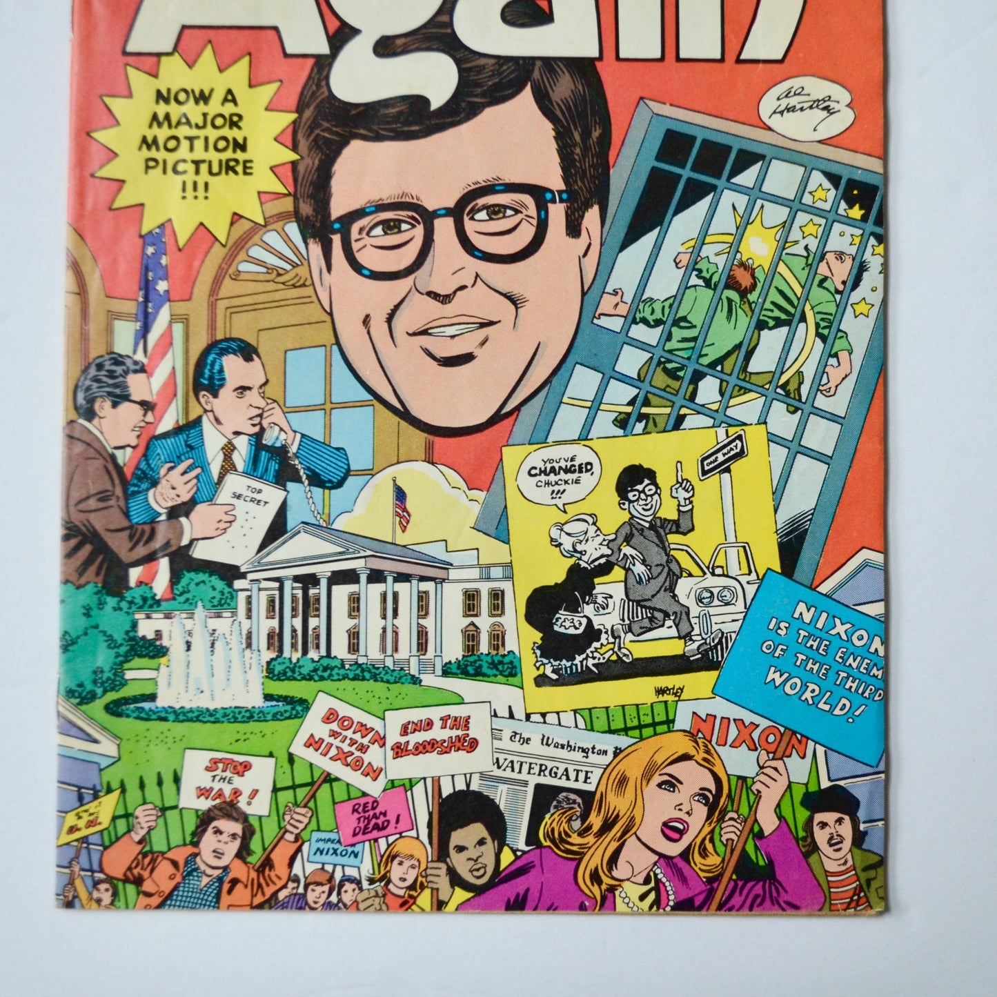 Born Again Chuck Colson Spire Vintage Comic Book