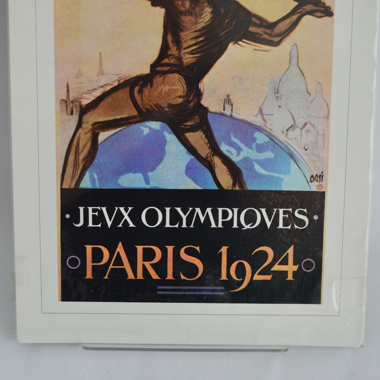 Paris 1924 Olympics Olympiade 16 x 12 " Poster
