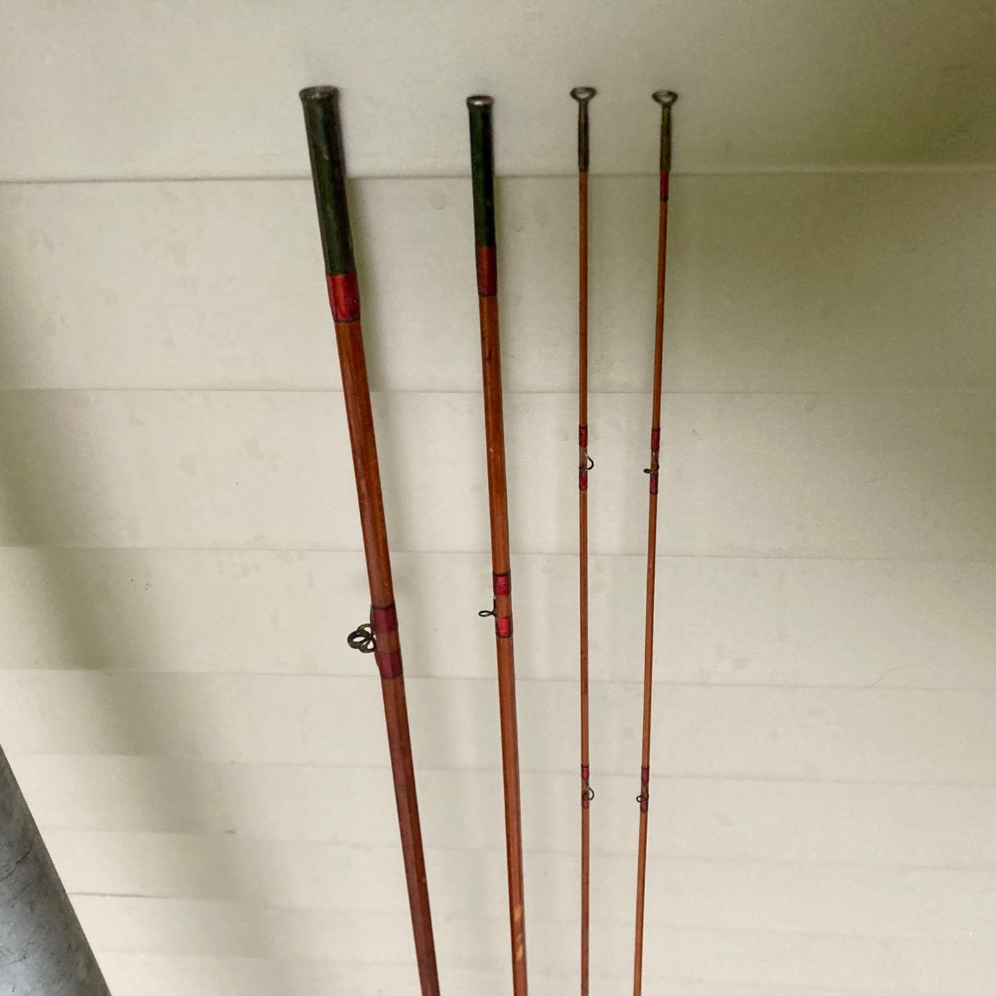 Vintage Heddon No. 14 Bamboo Fly Rod 9' w/ Soft & Hard Case Fishing