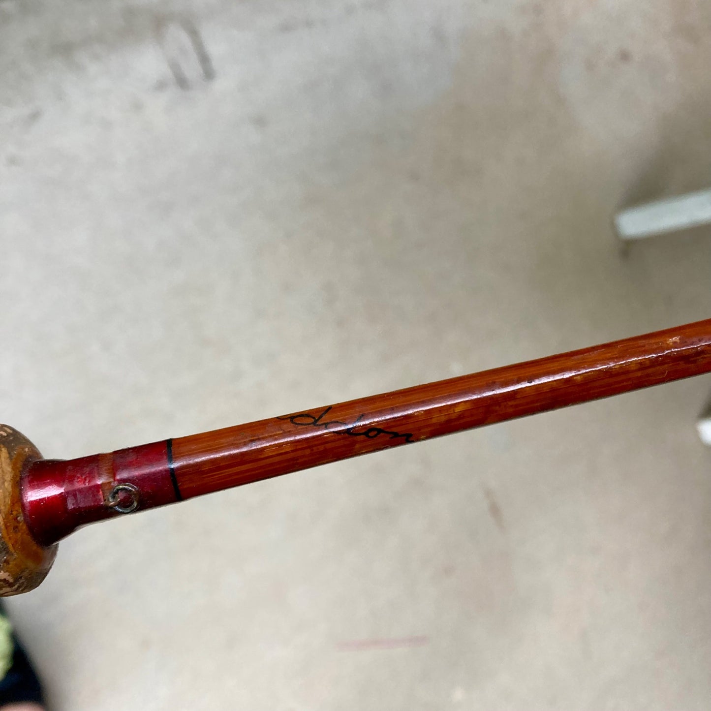 Vintage Heddon No. 14 Bamboo Fly Rod 9' w/ Soft & Hard Case Fishing